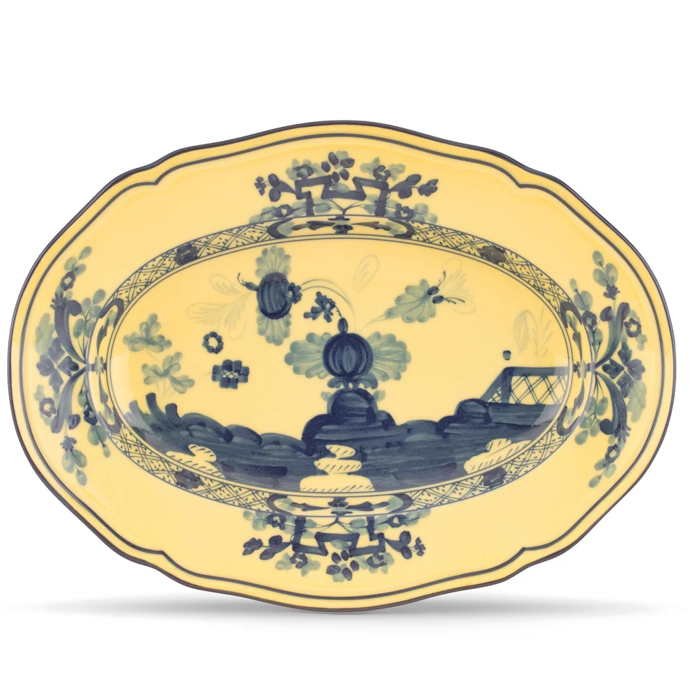 Large oval platter
