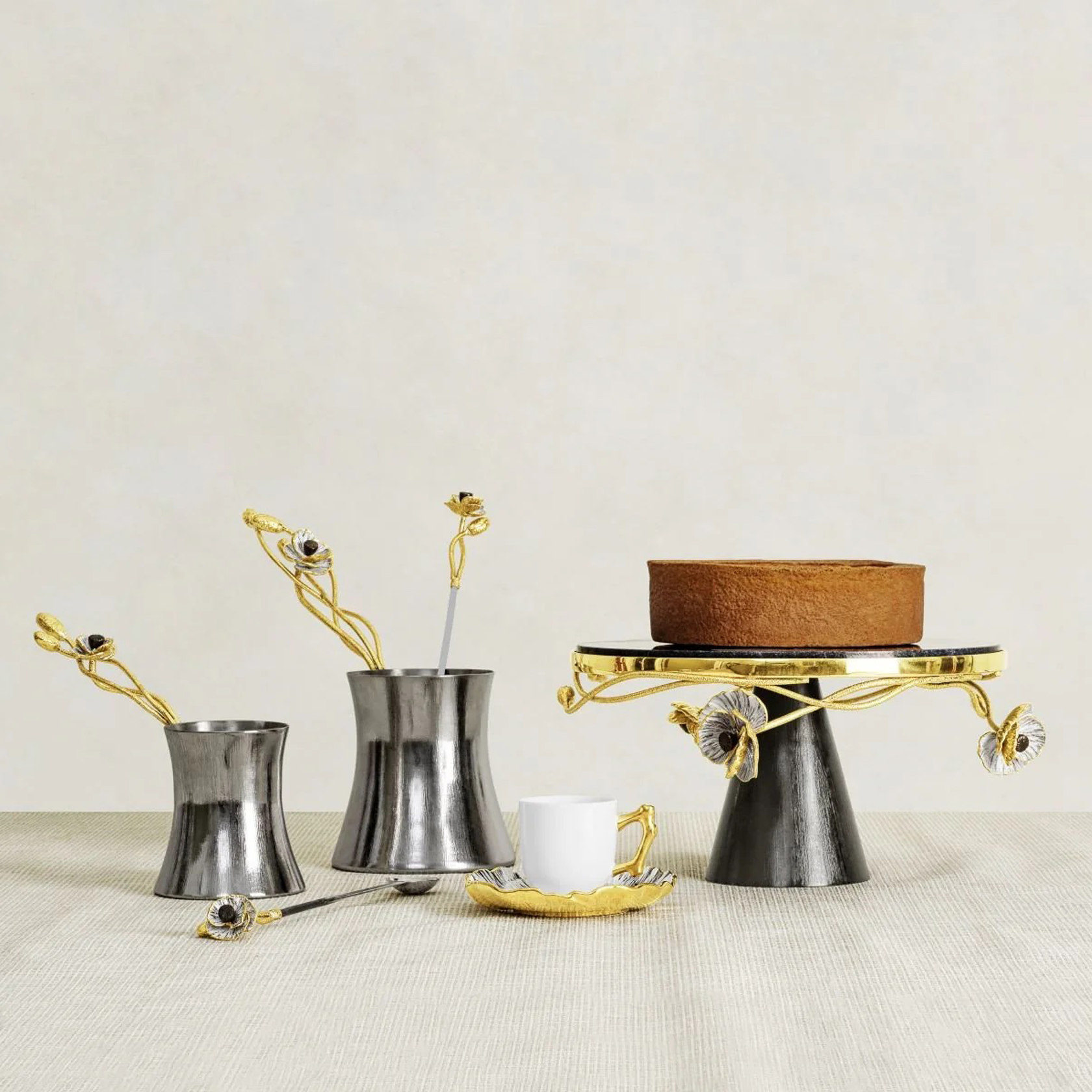 Coffee Pot with Spoon