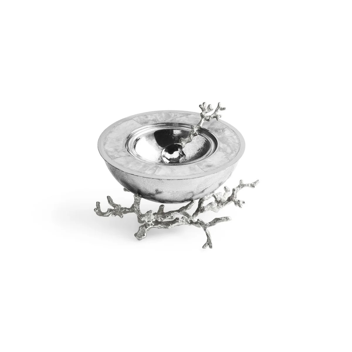 Caviar dish with spoon