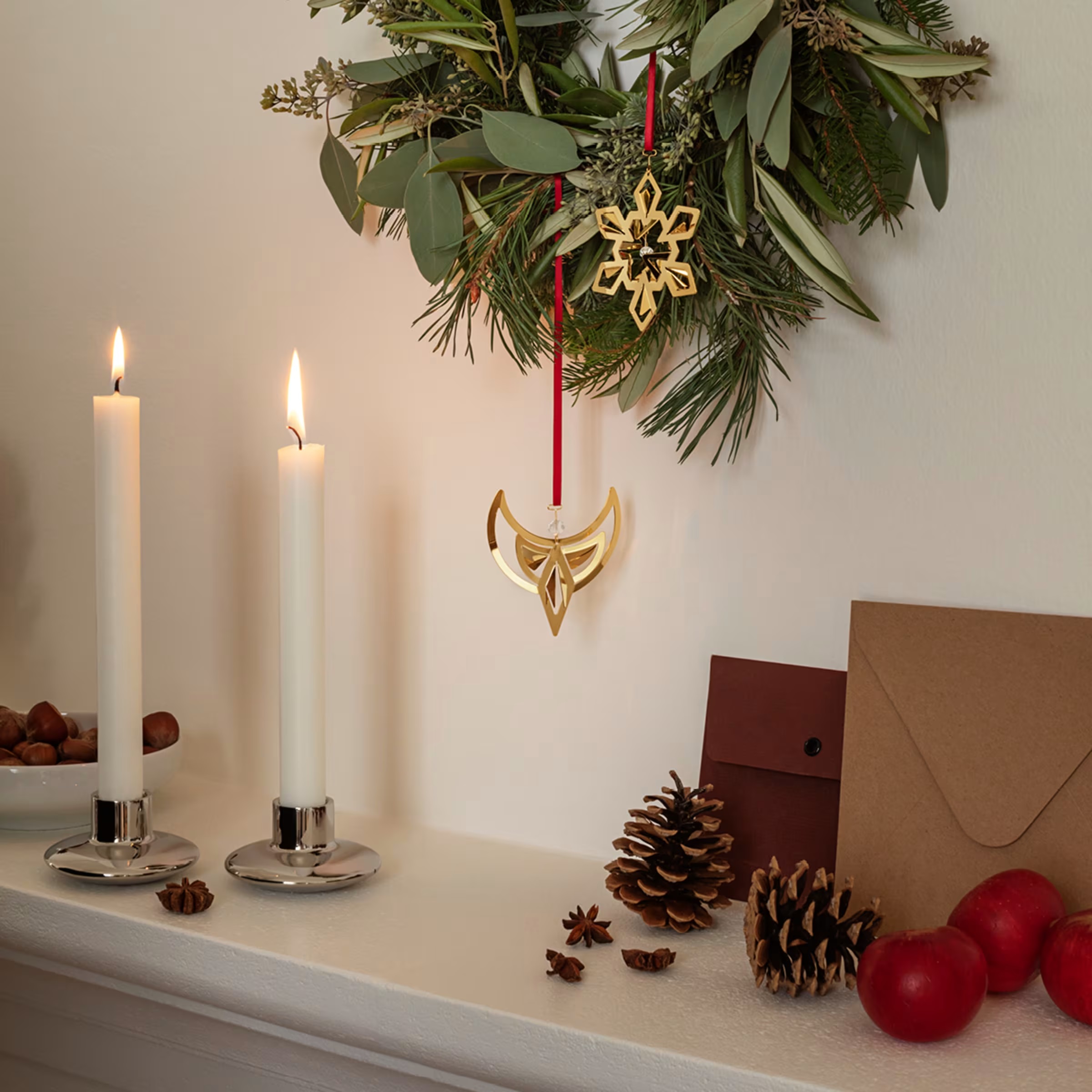 Set of 2 Christmas Ornaments