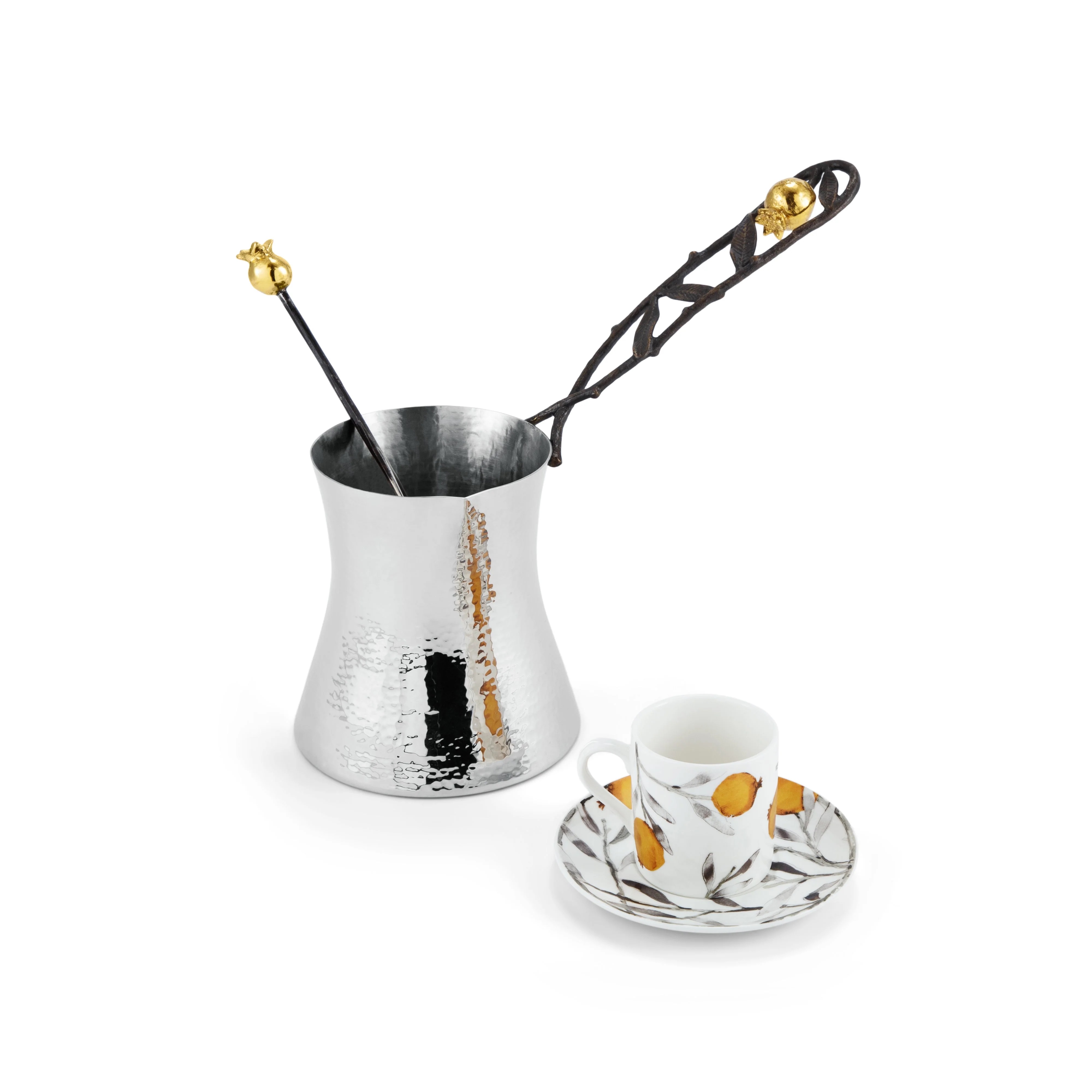 Demitasse set with coffee pot