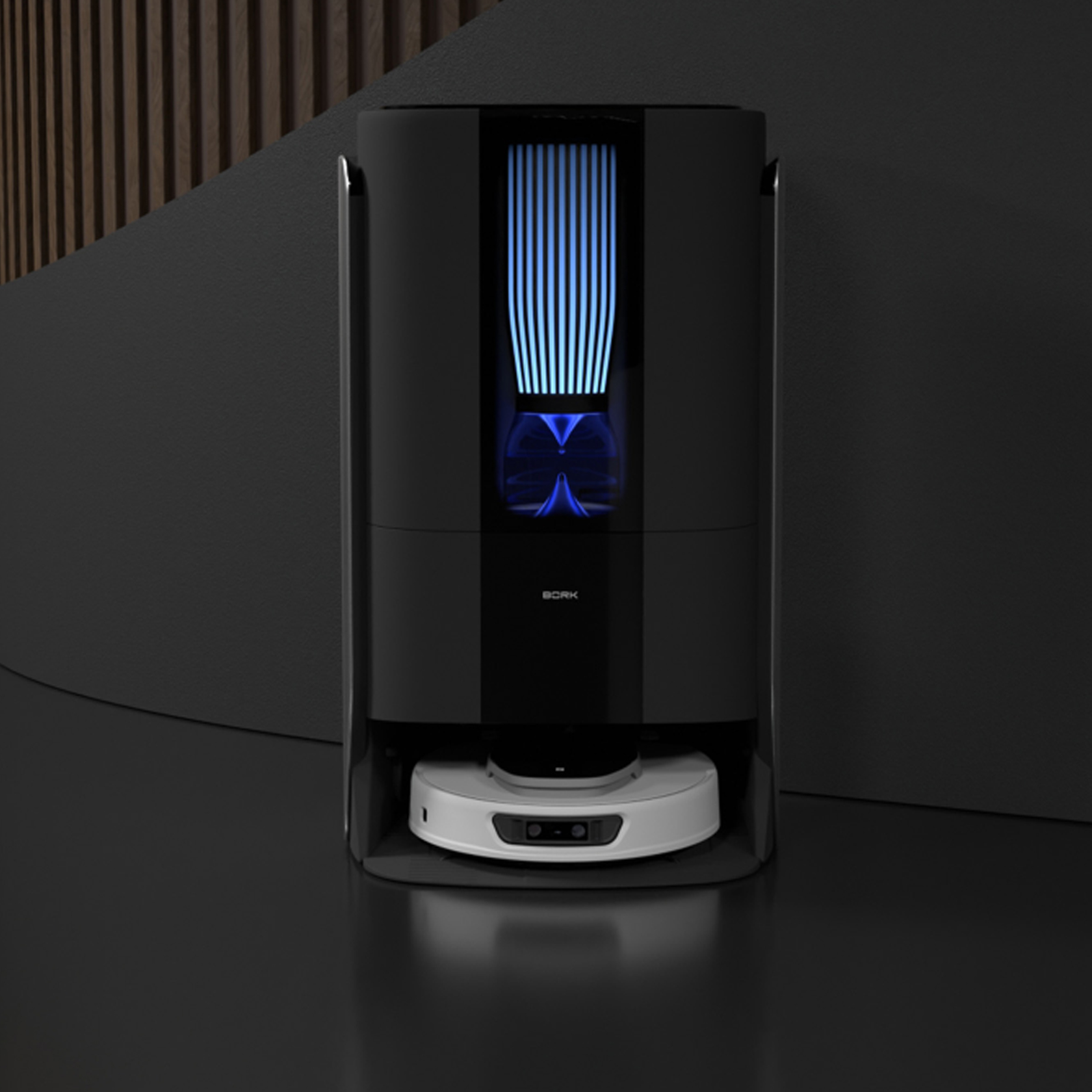 Autonomous home cleaning station