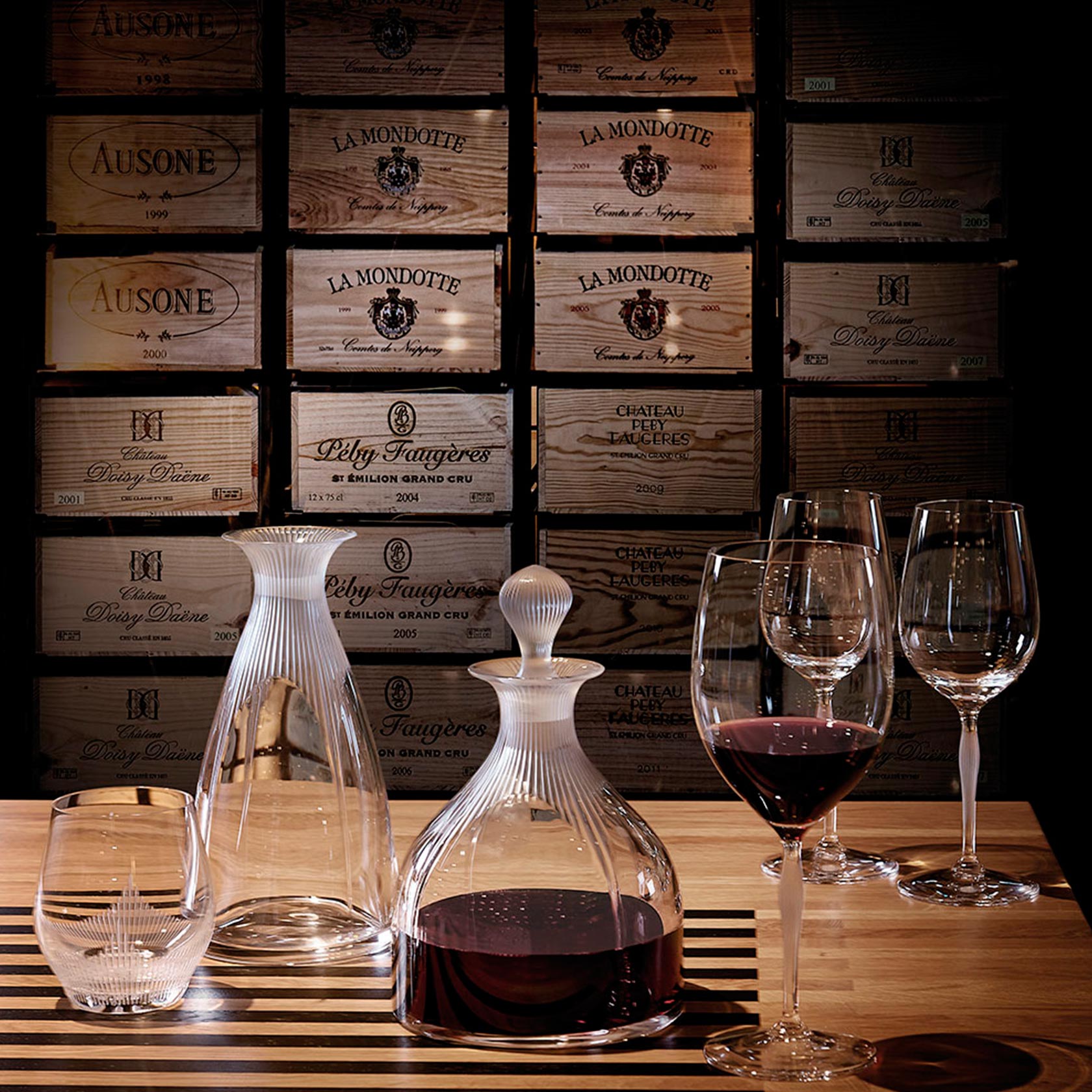Burgundy Glass
