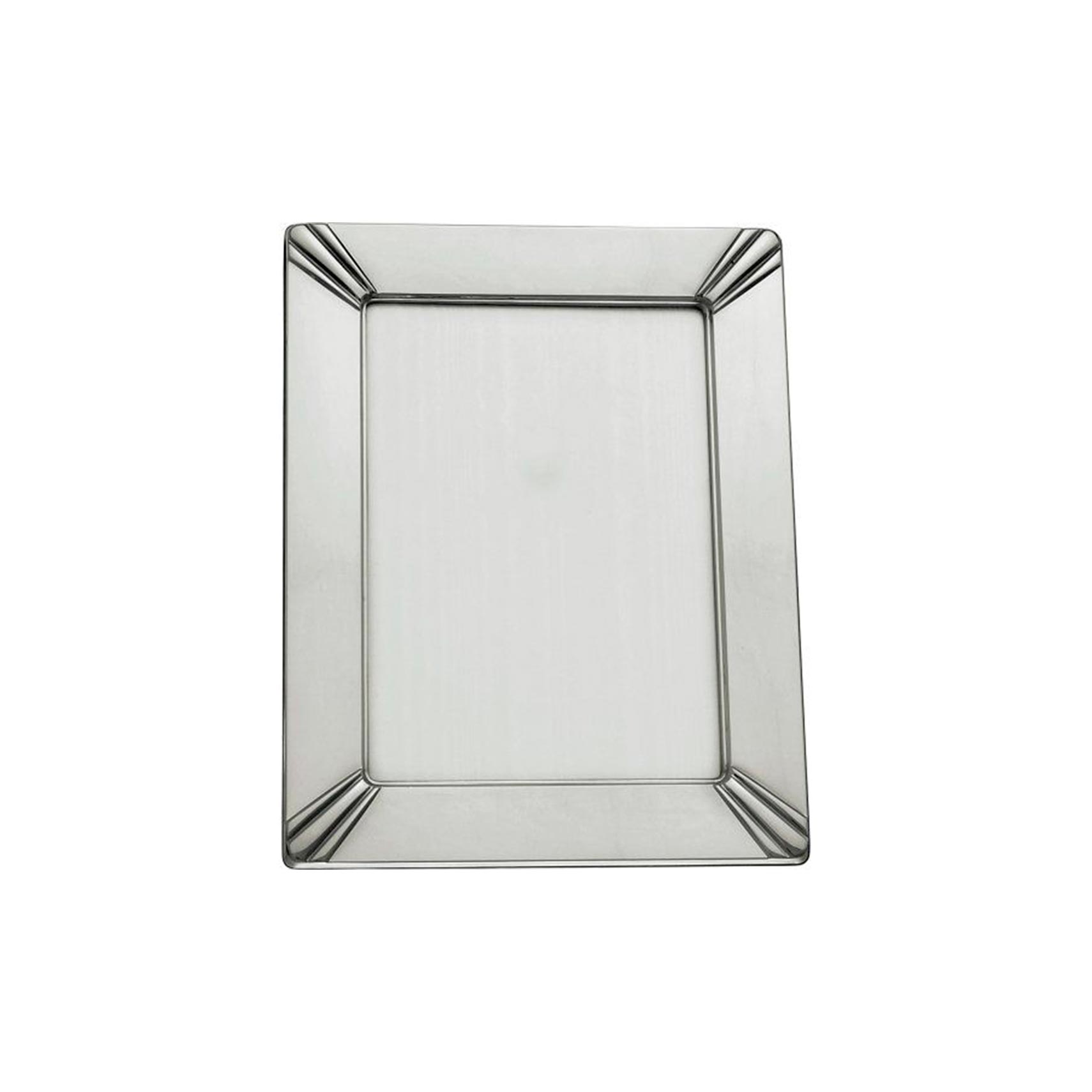 SMOOTH RECTANGULAR PHOTO FRAME W/BANDS 10x15 cm.