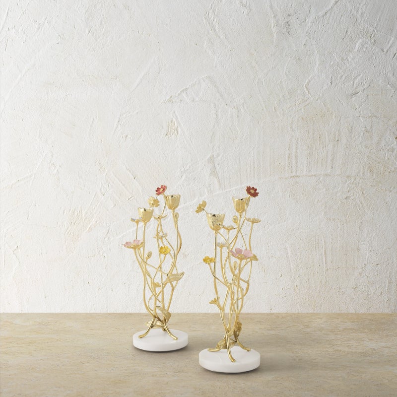 Set of 2 candleholders