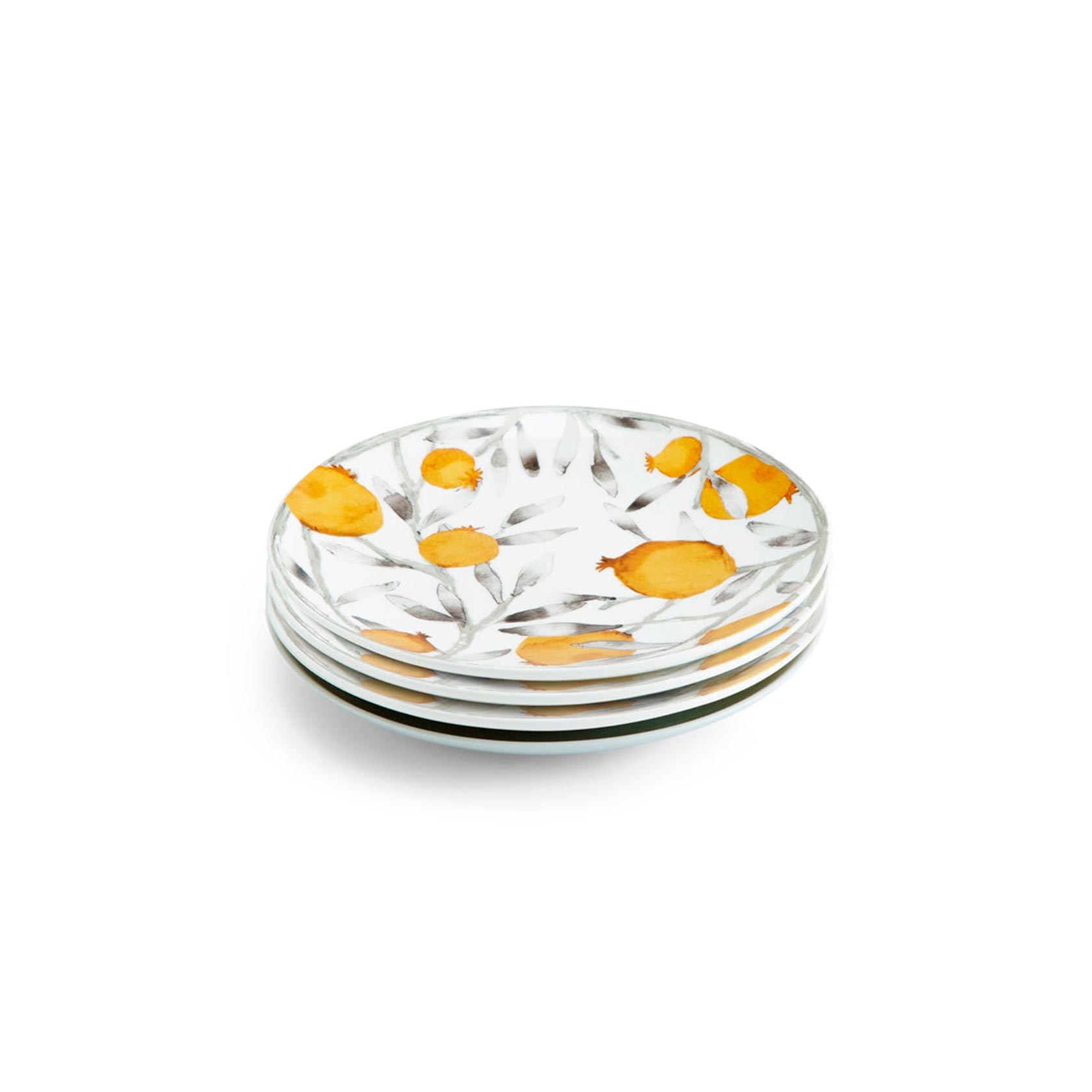 Set of 4 dessert plates