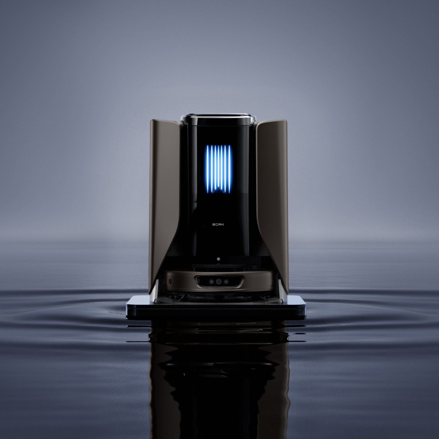 Autonomous home cleaning station