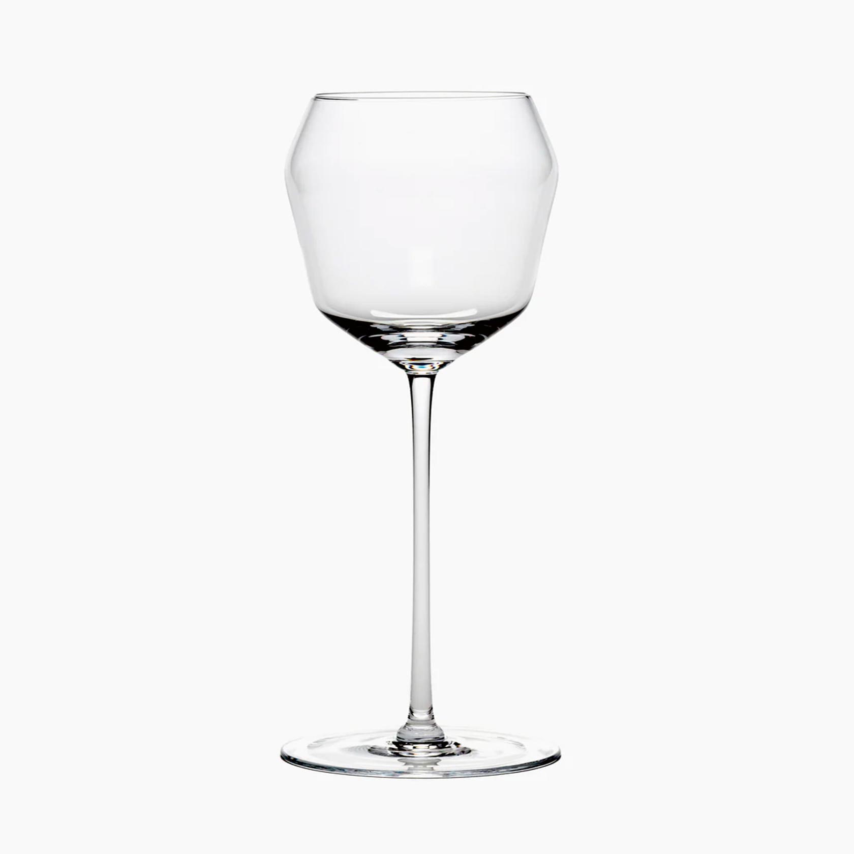 Red wine glass