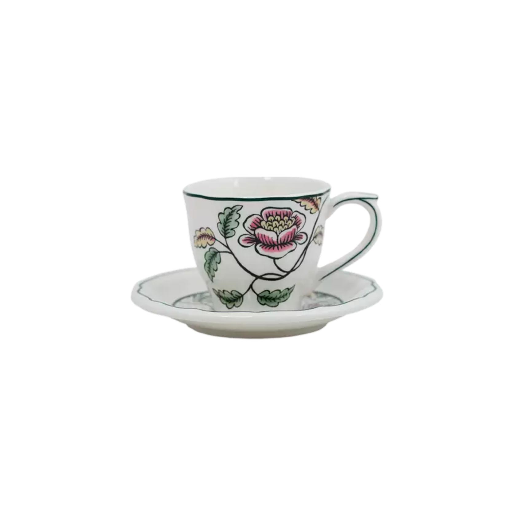 B 2 US TEA CUPS/SCRS DOMINOTE 18442PU449