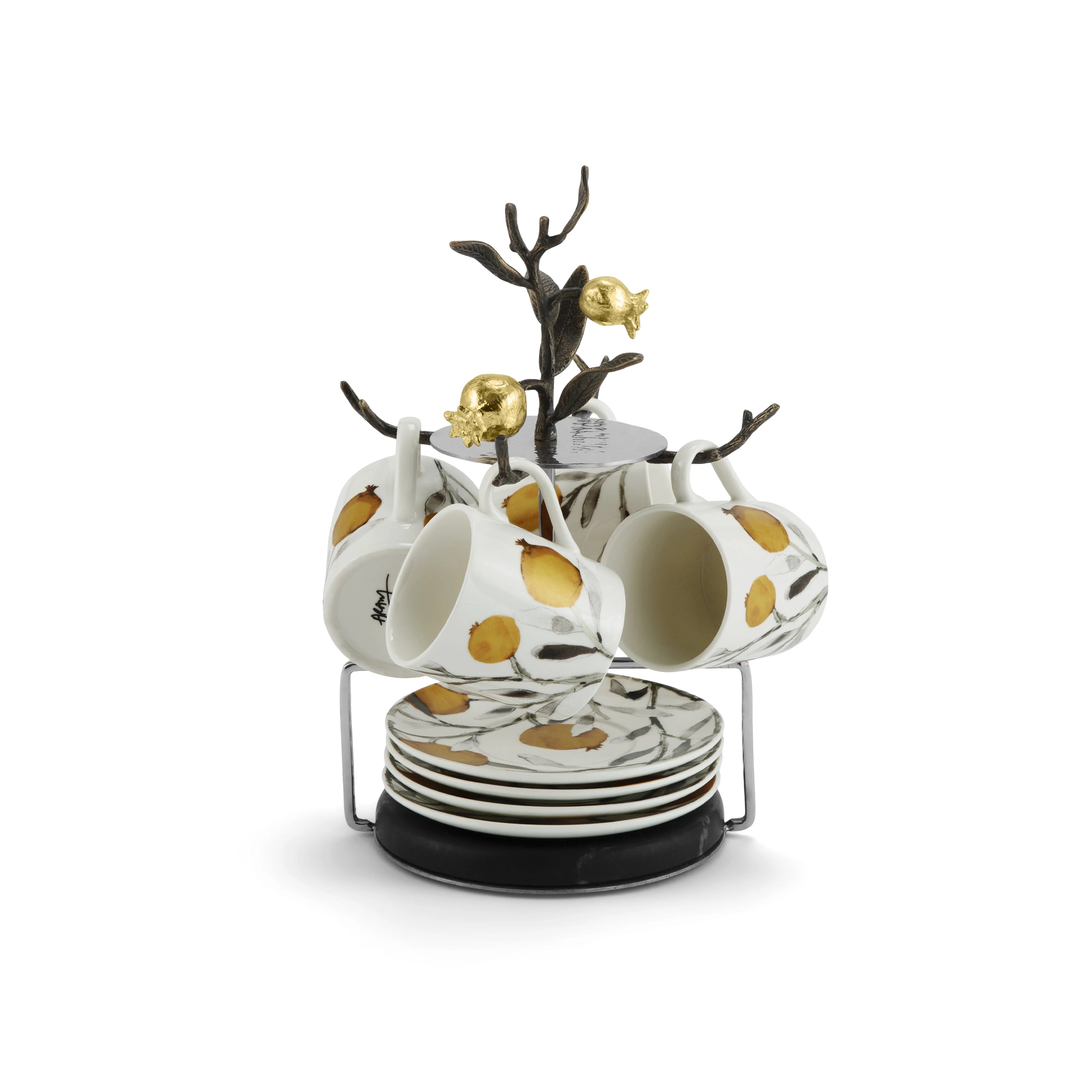 Demitasse set with stend
