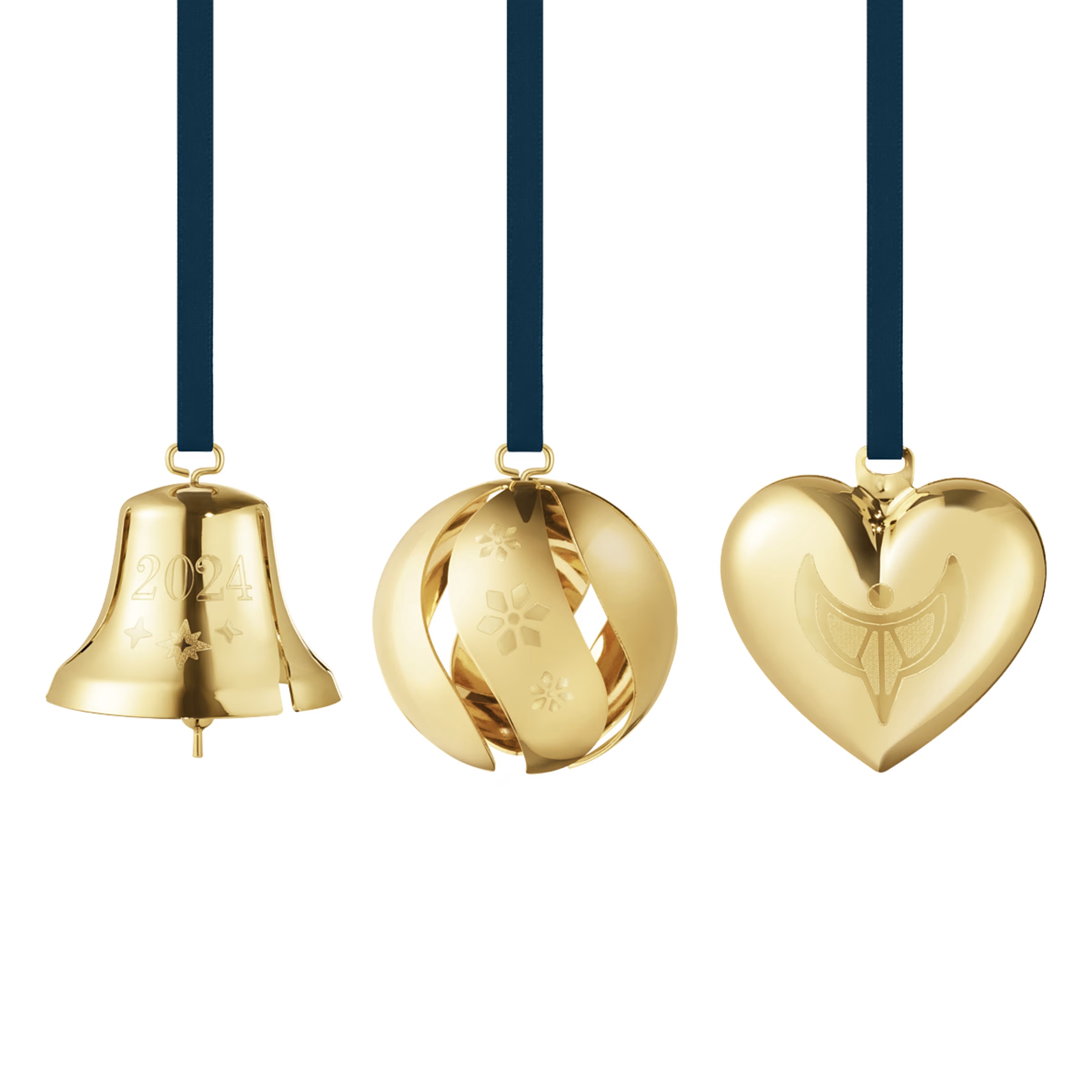 Set of 3 Christmas Ornaments