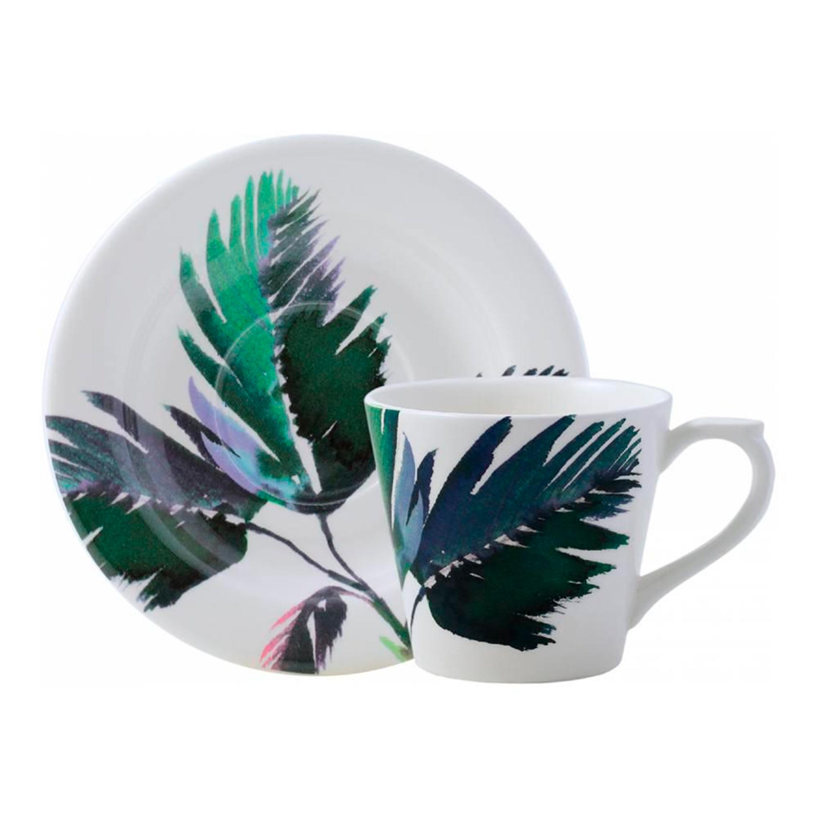 B 2 TEA CUPS/SCRS JARDINS EXTRAORDINAIRES