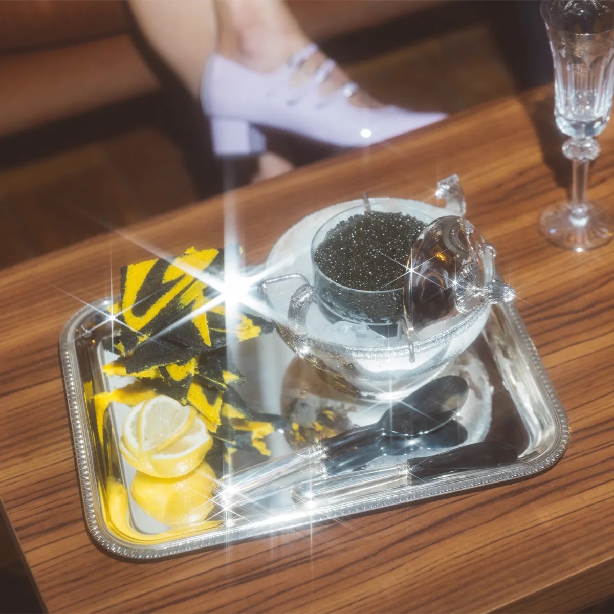  Caviar spreader