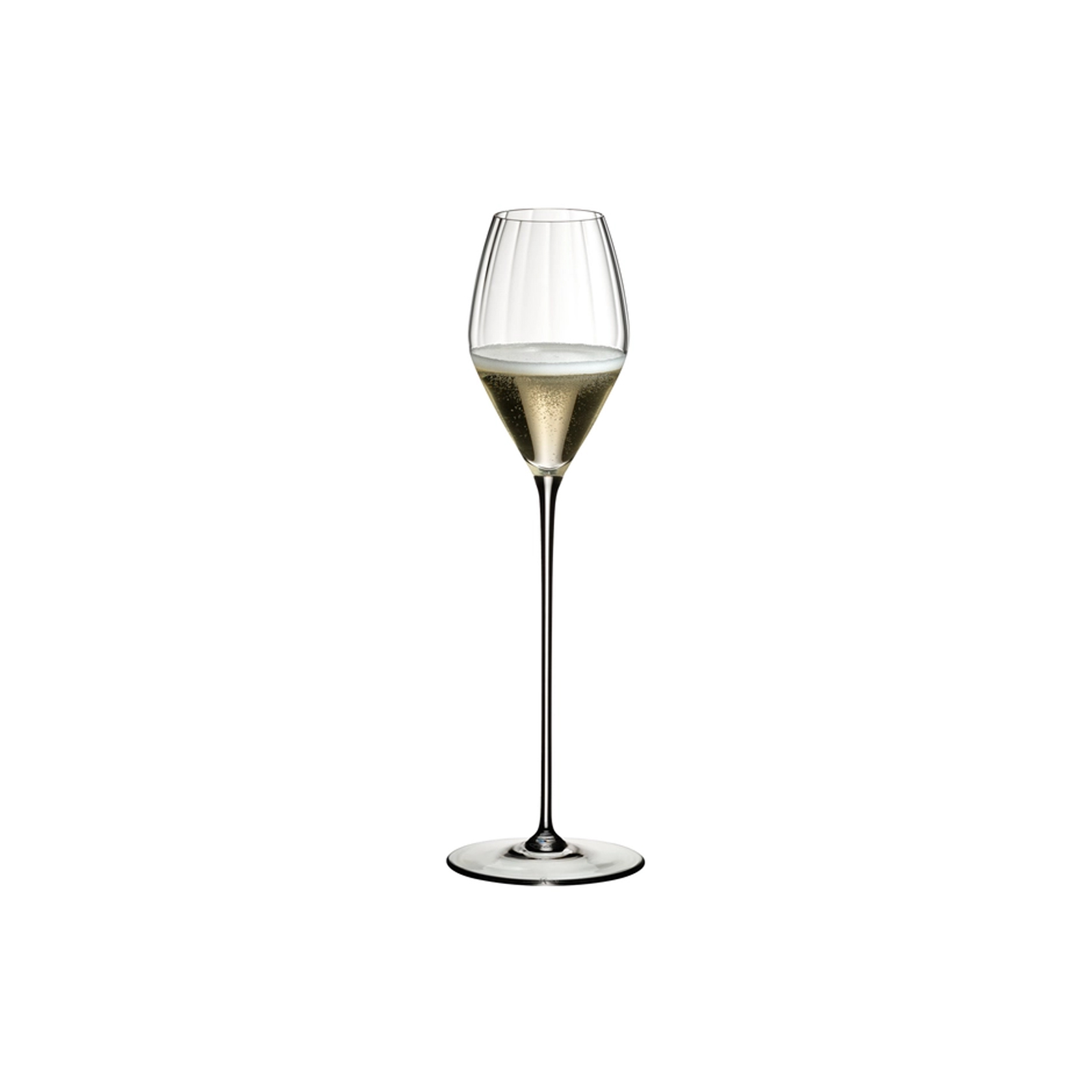 Set of 3 champagne glasses
