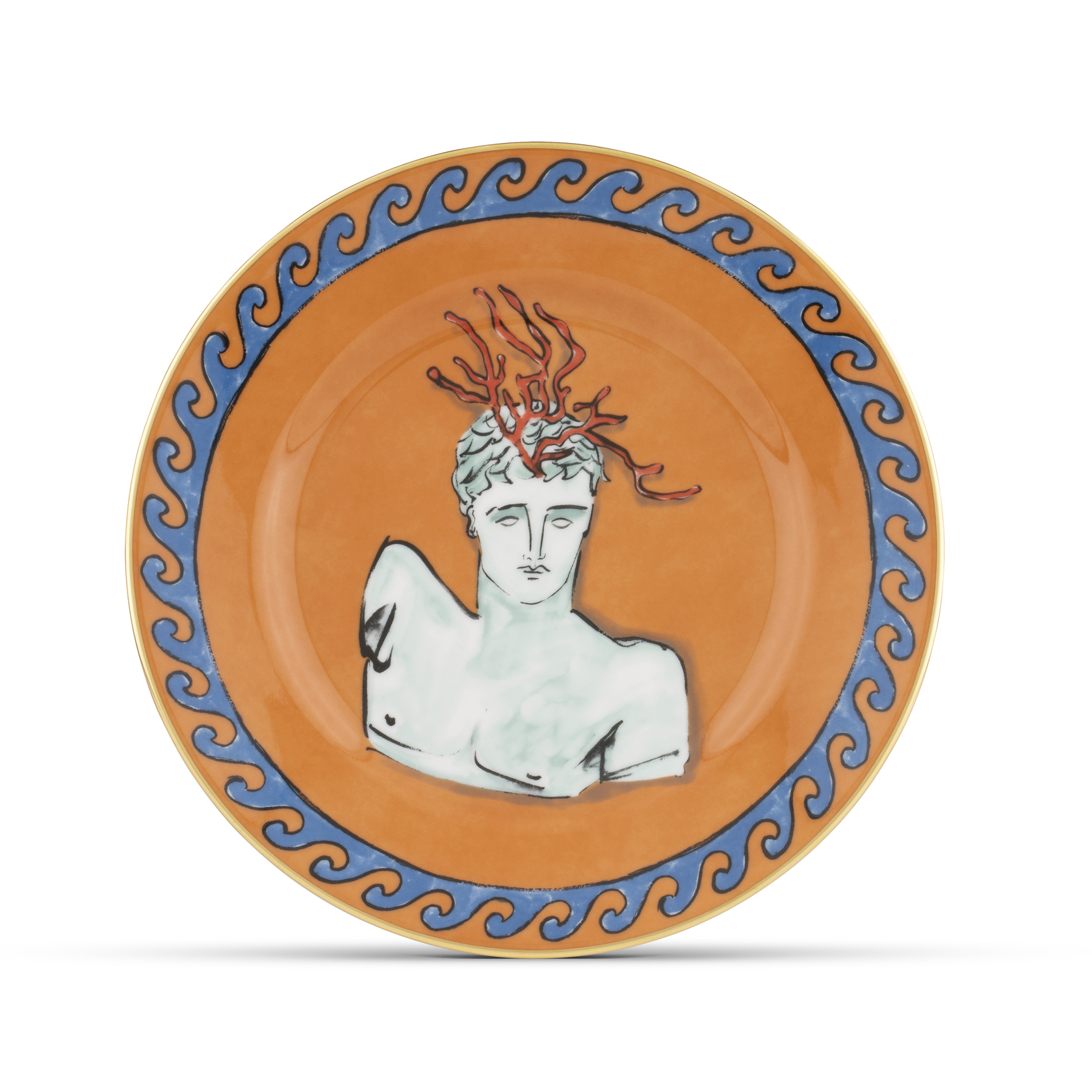 Set of 2 dessert plates