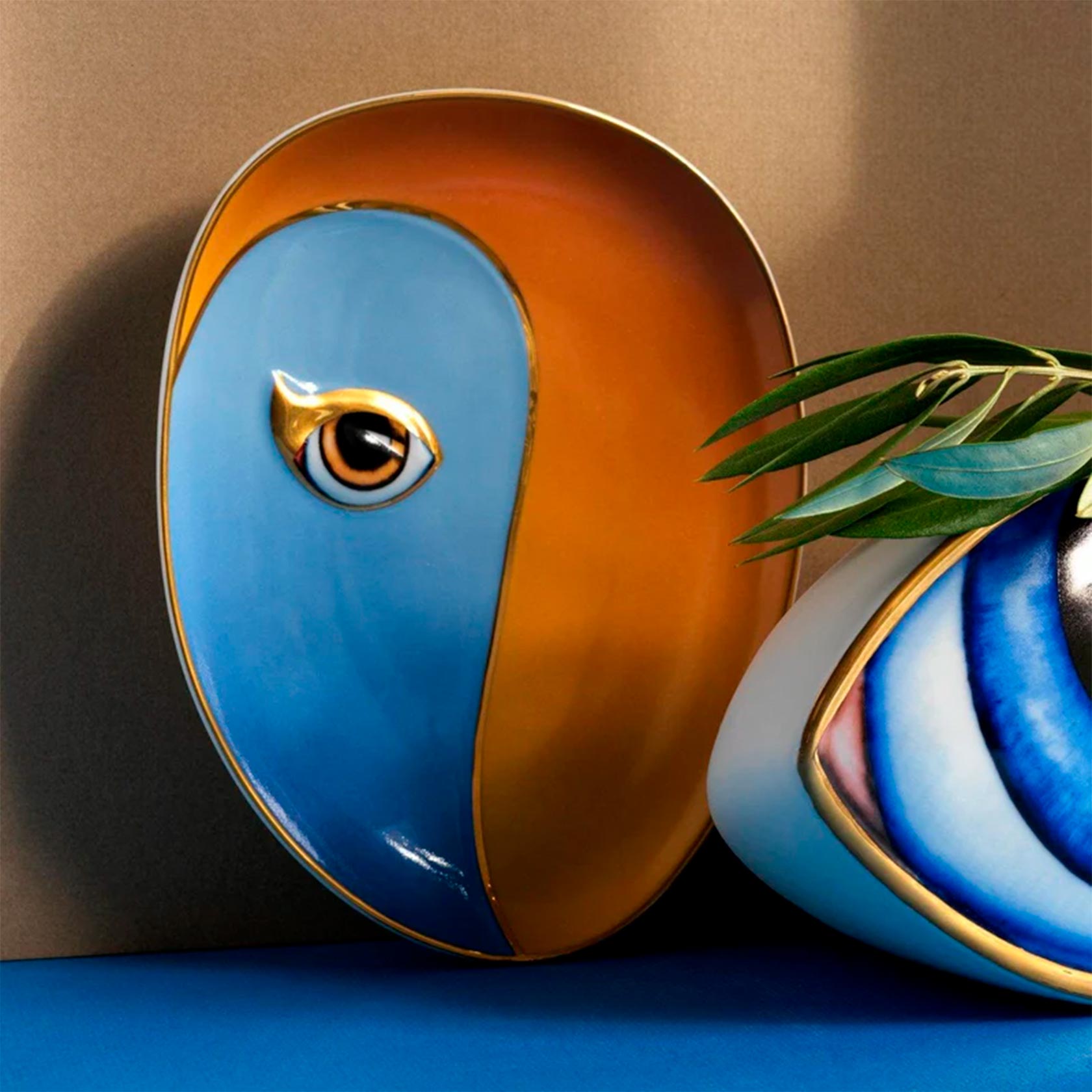  Lito Vide Poche 4x6" - Orange+Blue