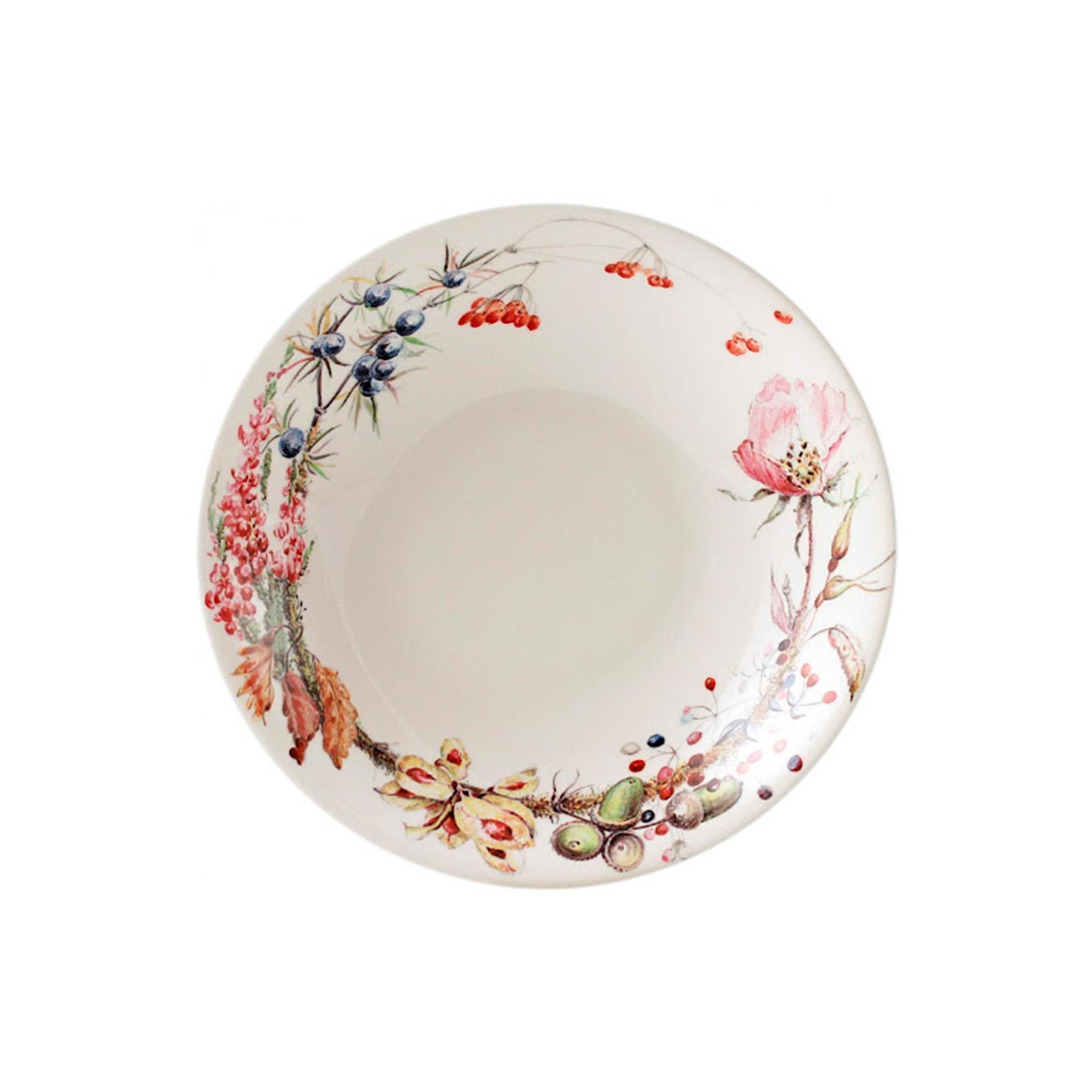 B 4 SOUP/PASTA PLATES BOUQUET