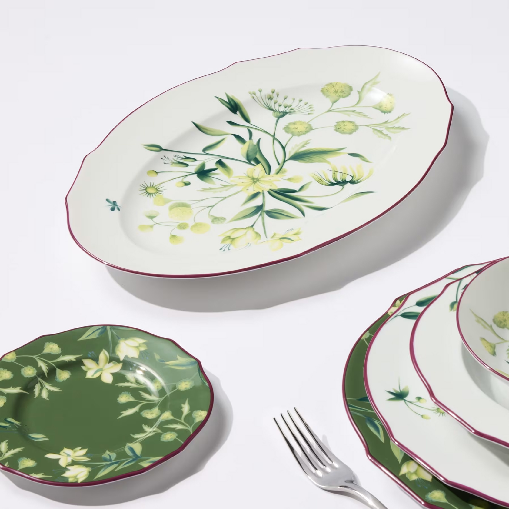 Large oval platter