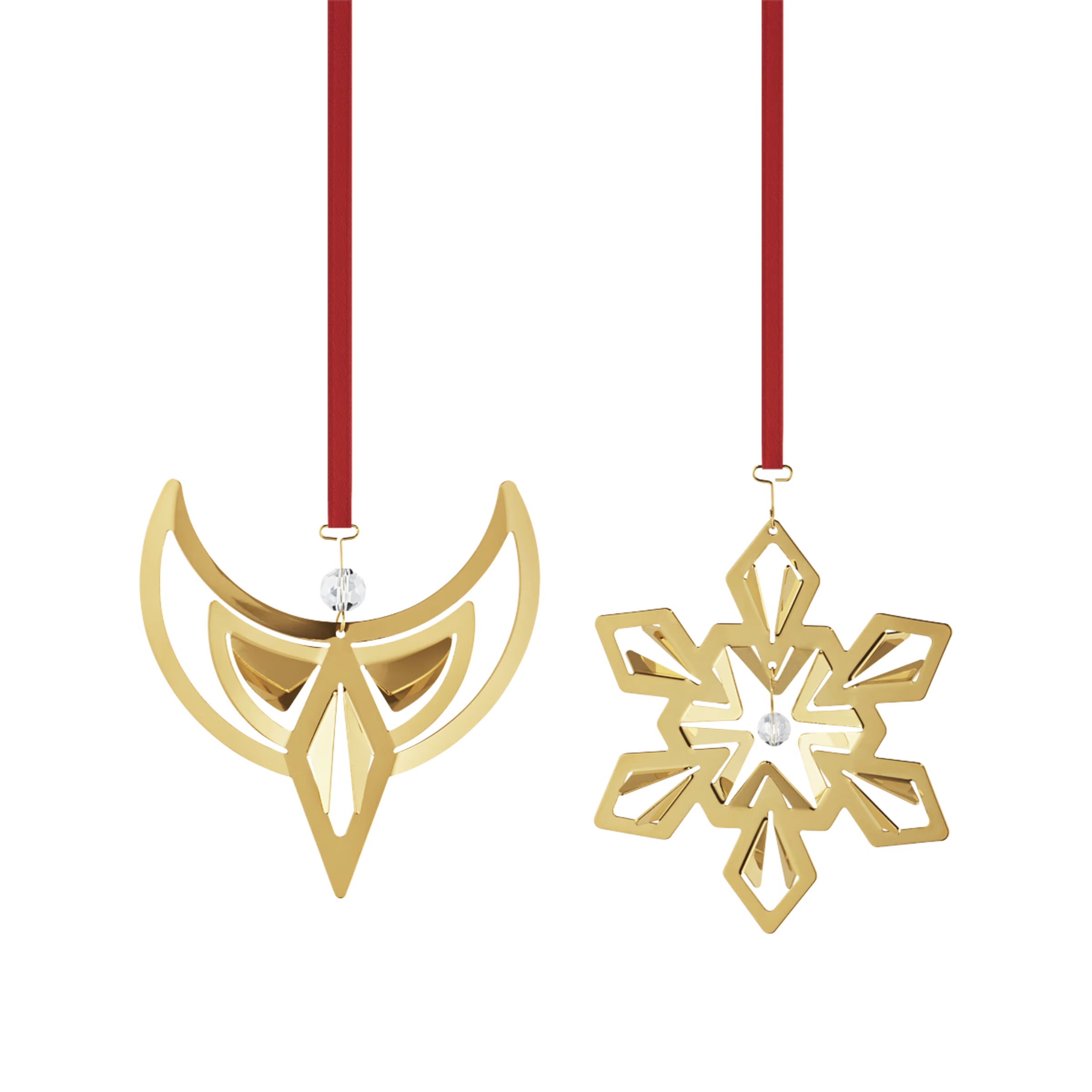 Set of 2 Christmas Ornaments