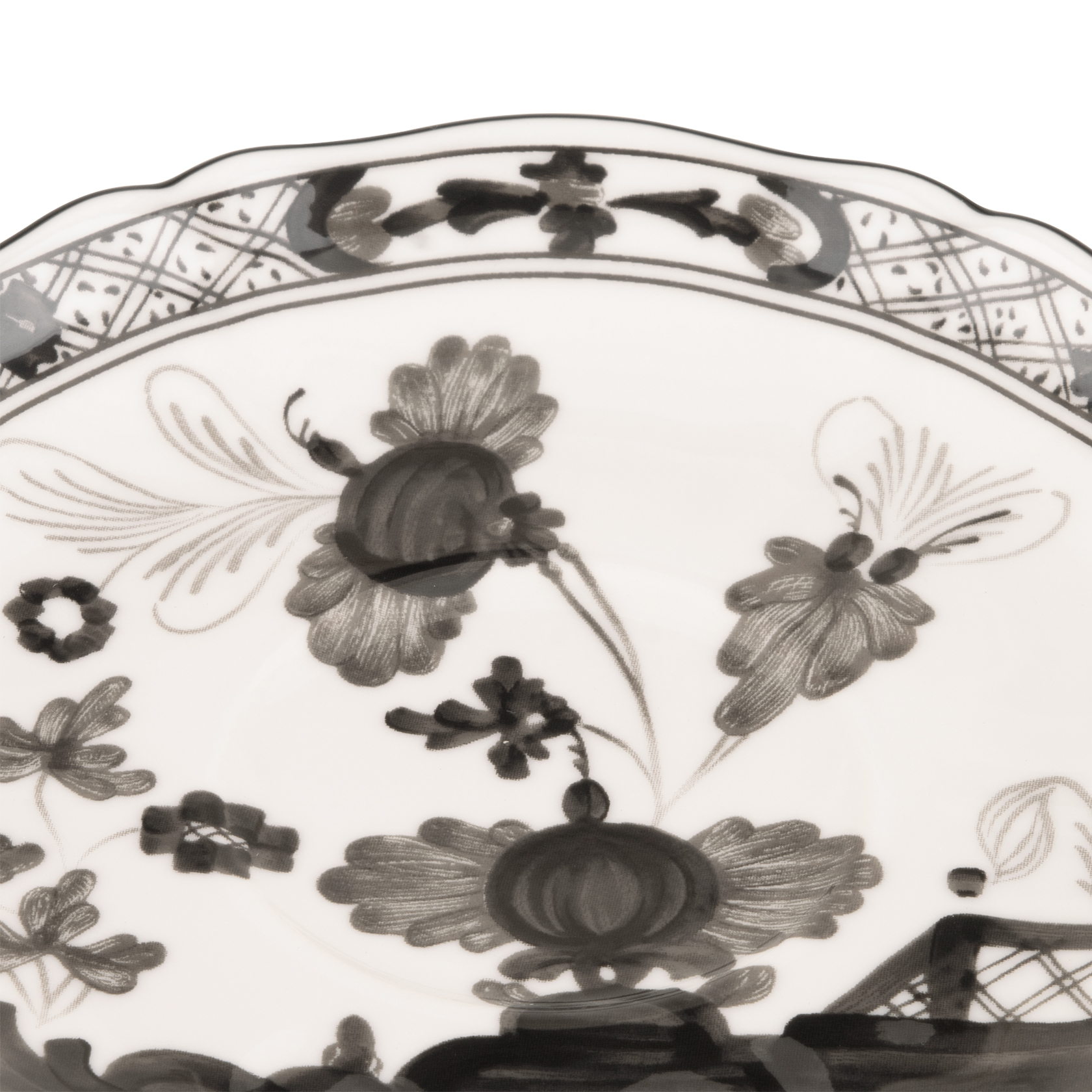 Set of 6 tea saucers