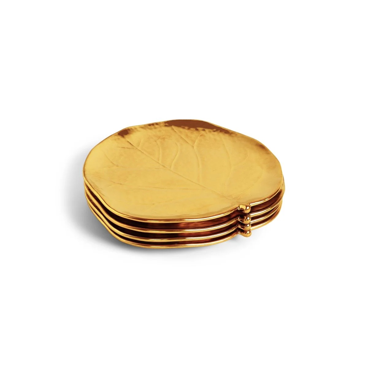 Set of 4 dessert plates