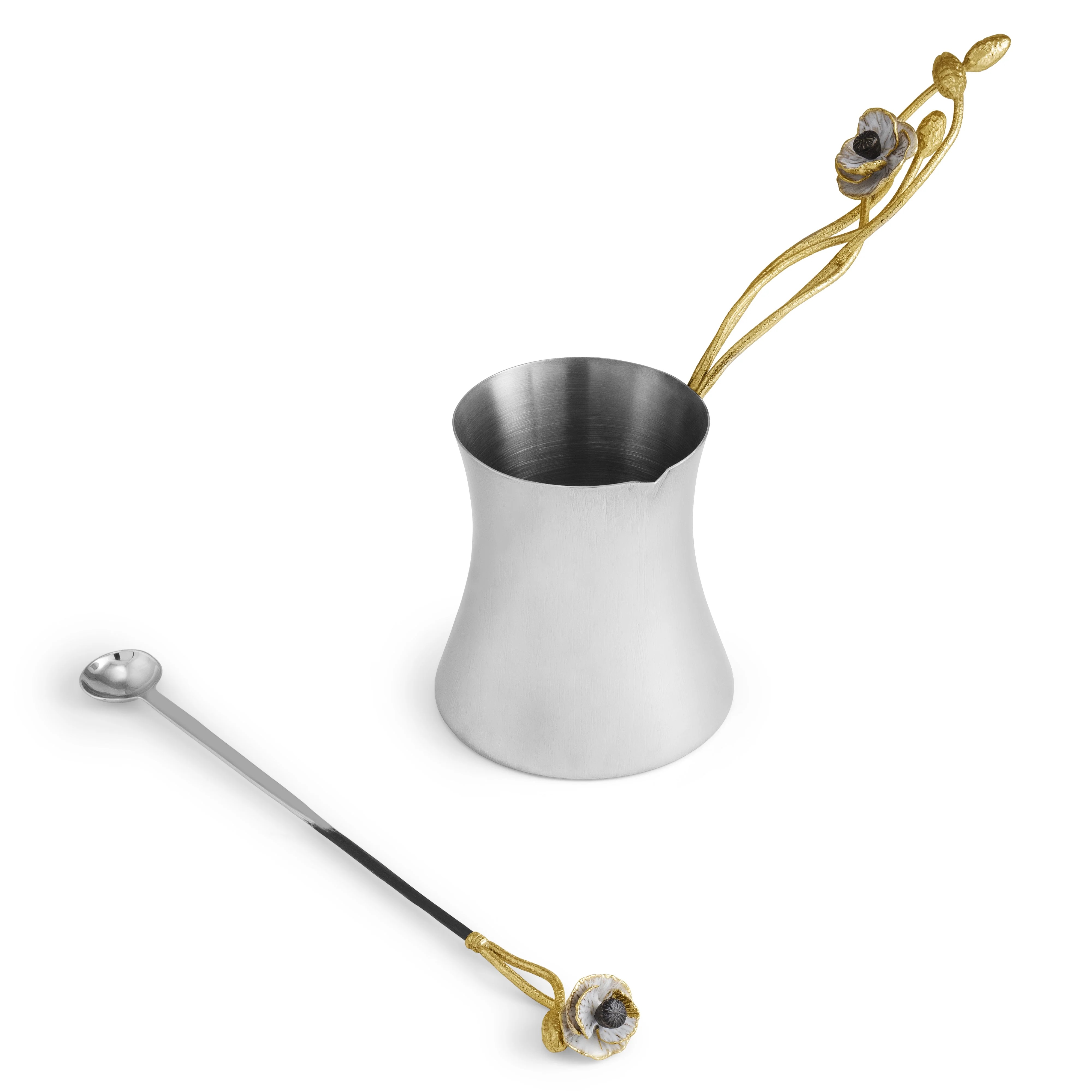 Coffee Pot with Spoon