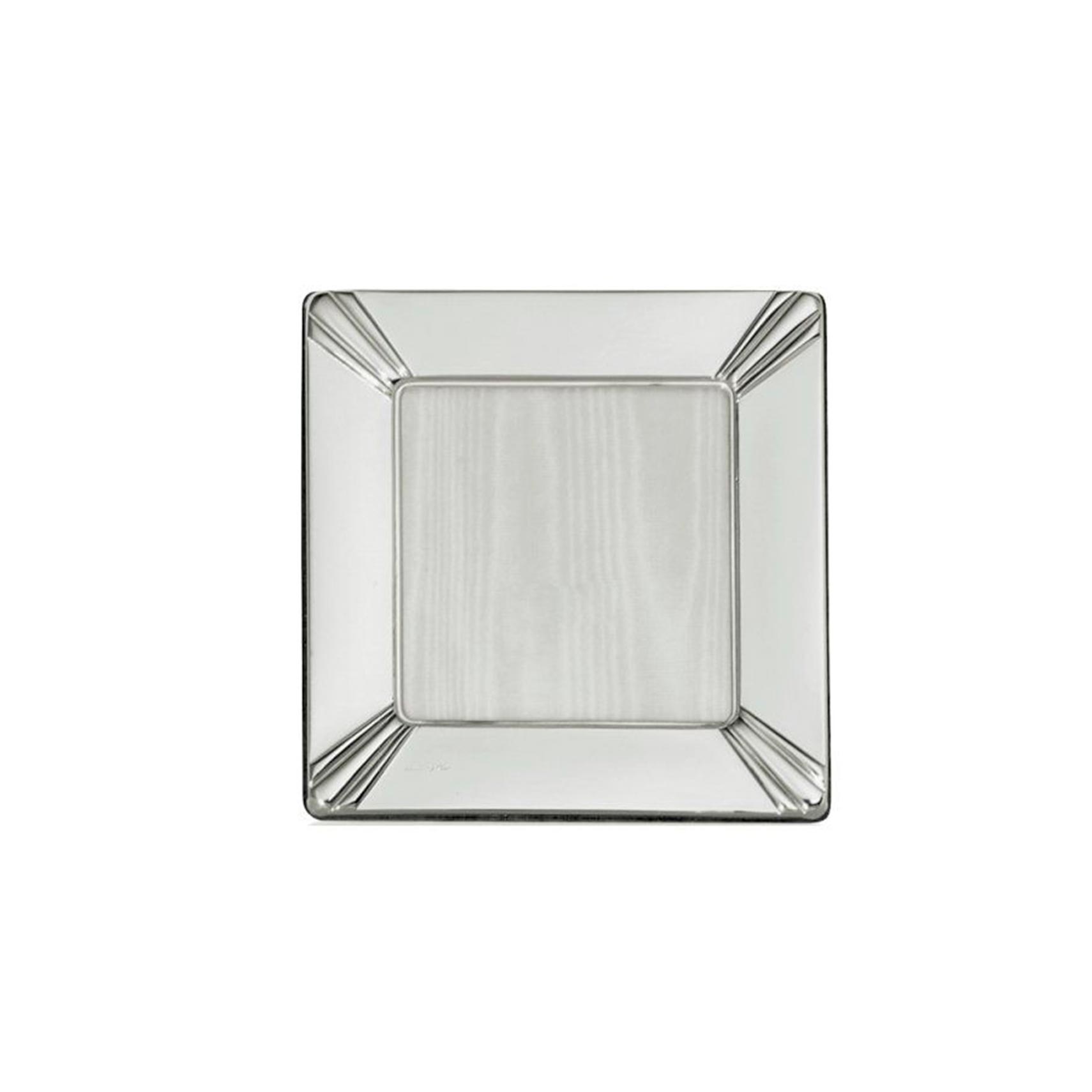 SMOOTH SQUARE PHOTO FRAME W/BANDS 13x13 cm