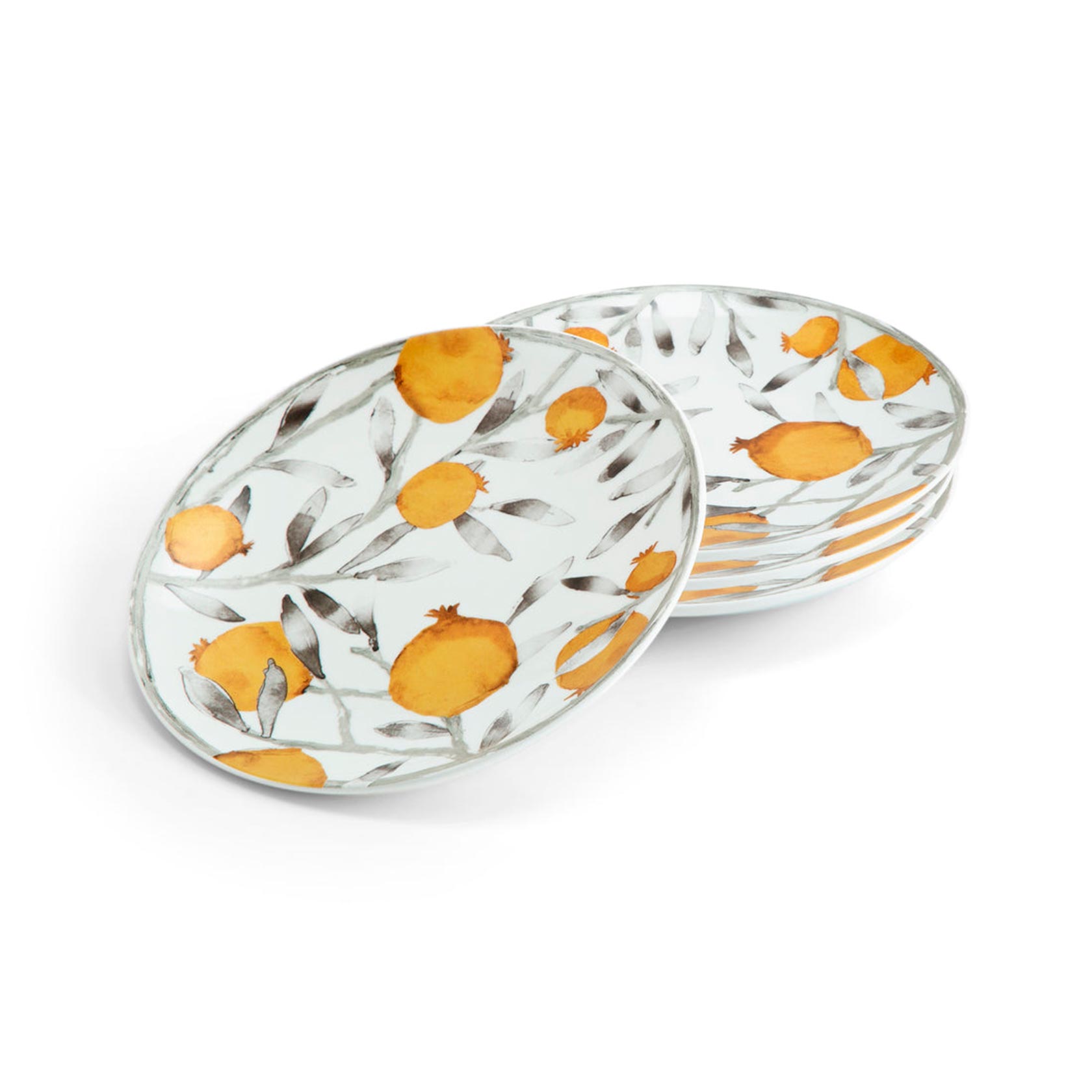 Set of 4 dessert plates