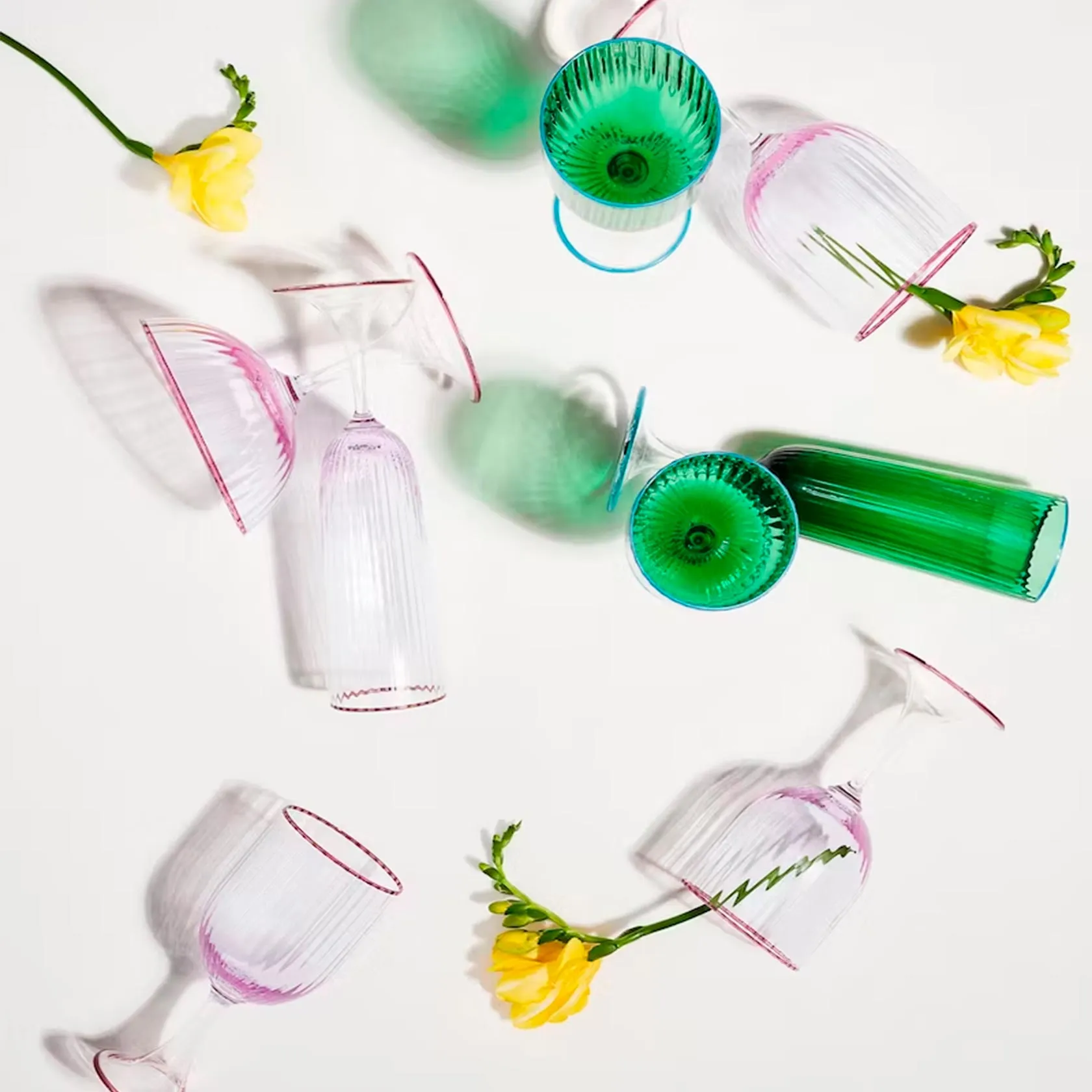 Set of 2 water glasses