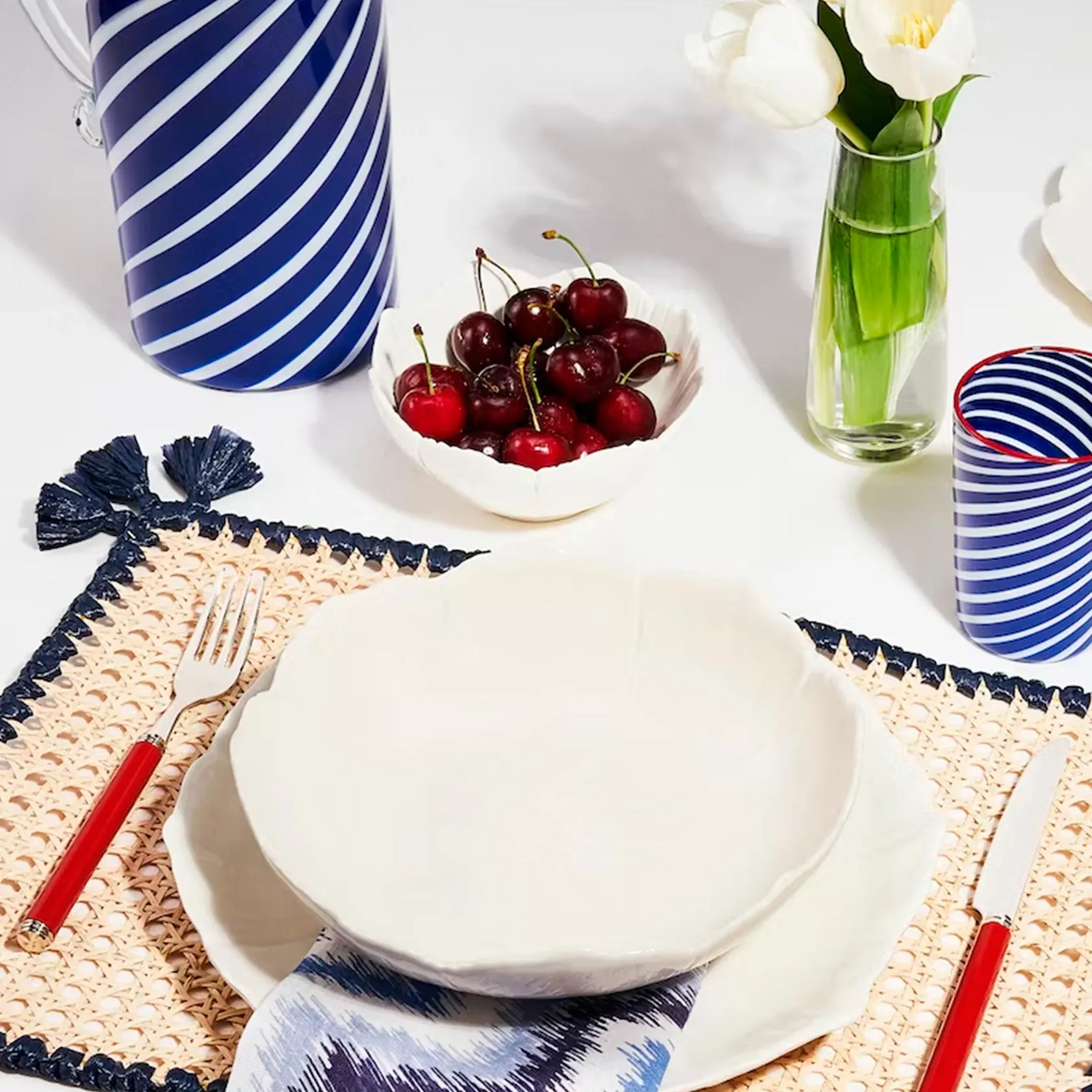 Set of 2 pasta bowls