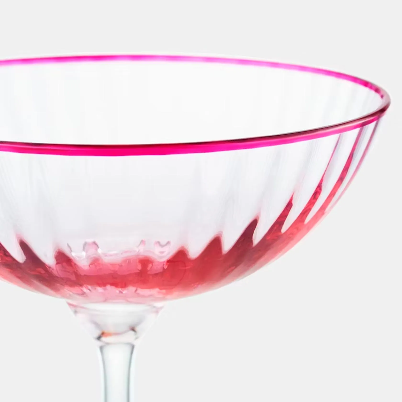 Set of 2 champagne glasses