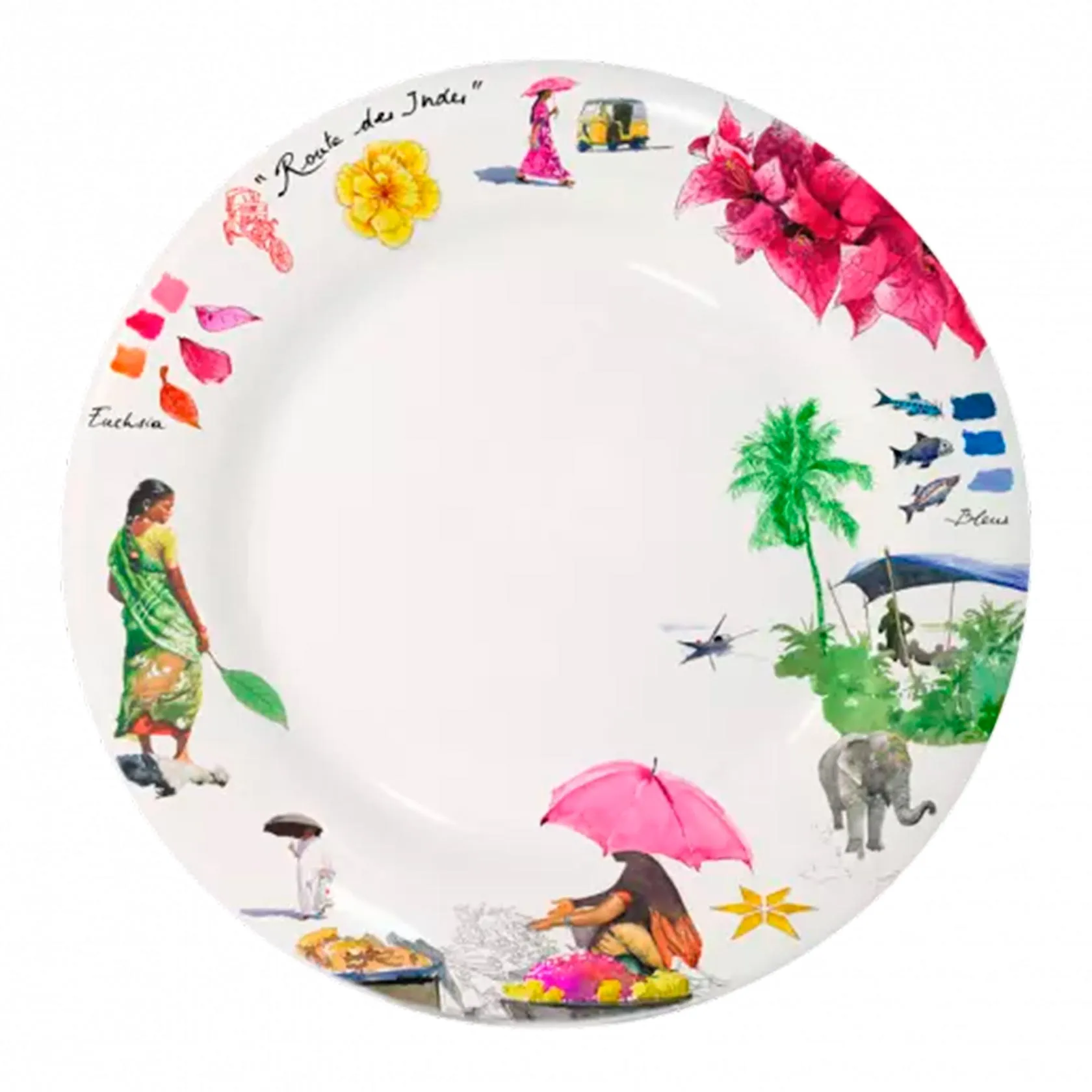 Set of 4 dinner plates