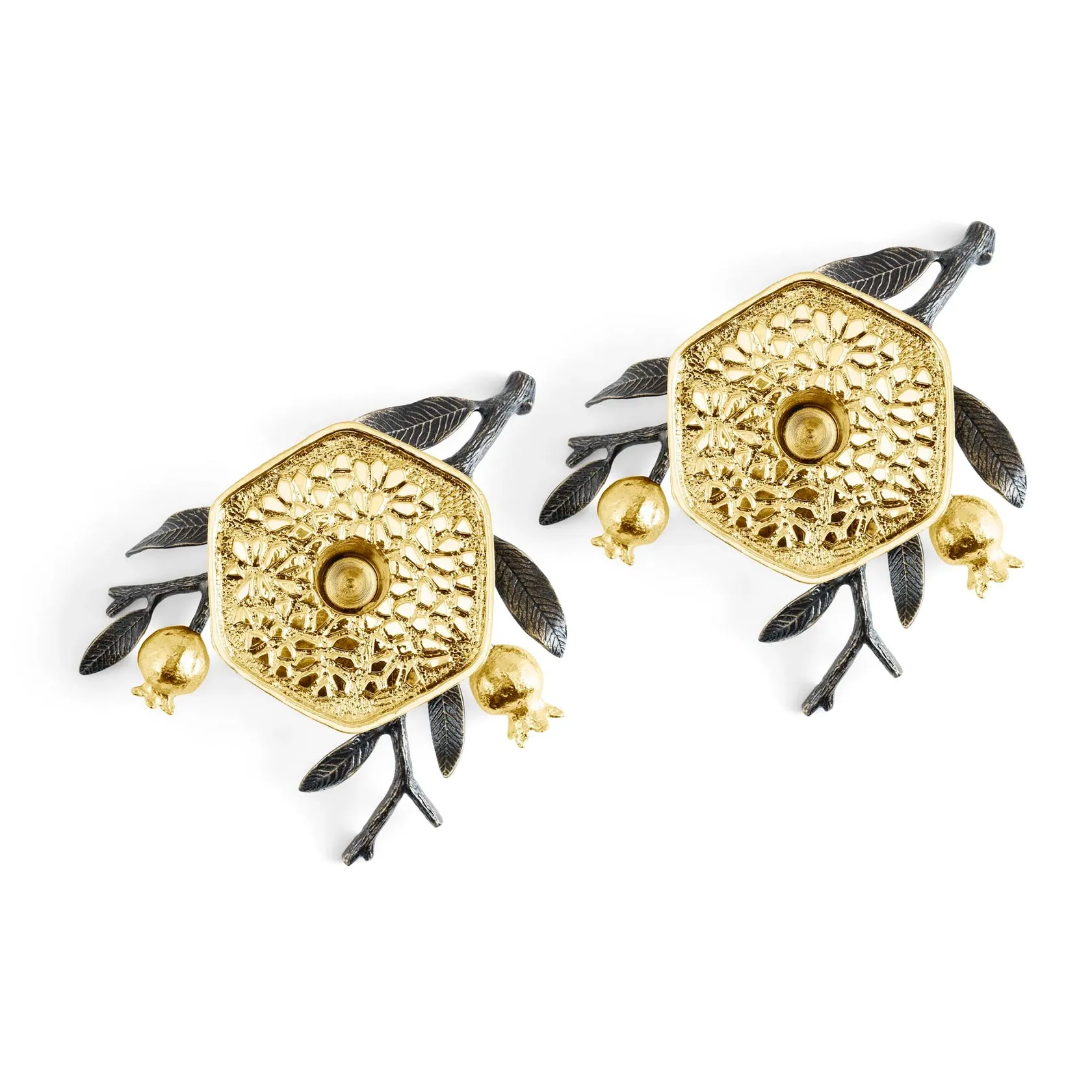 Candleholders, set of 2