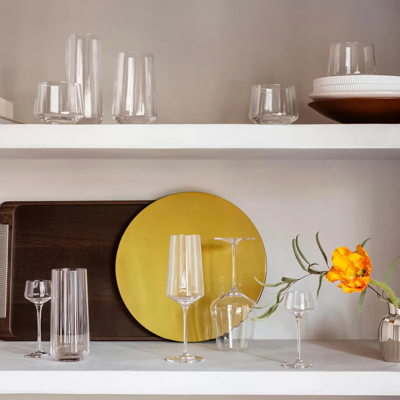 Set of 6 highball glasses