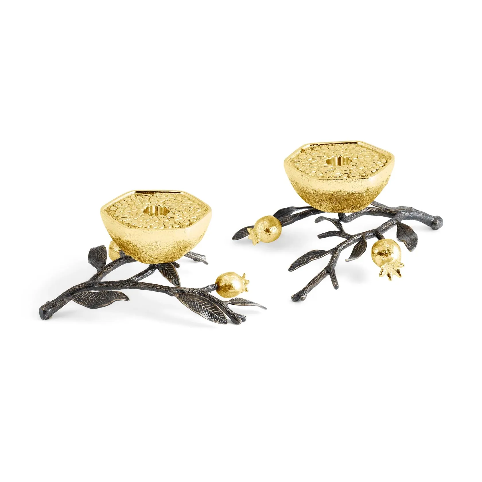 Candleholders, set of 2