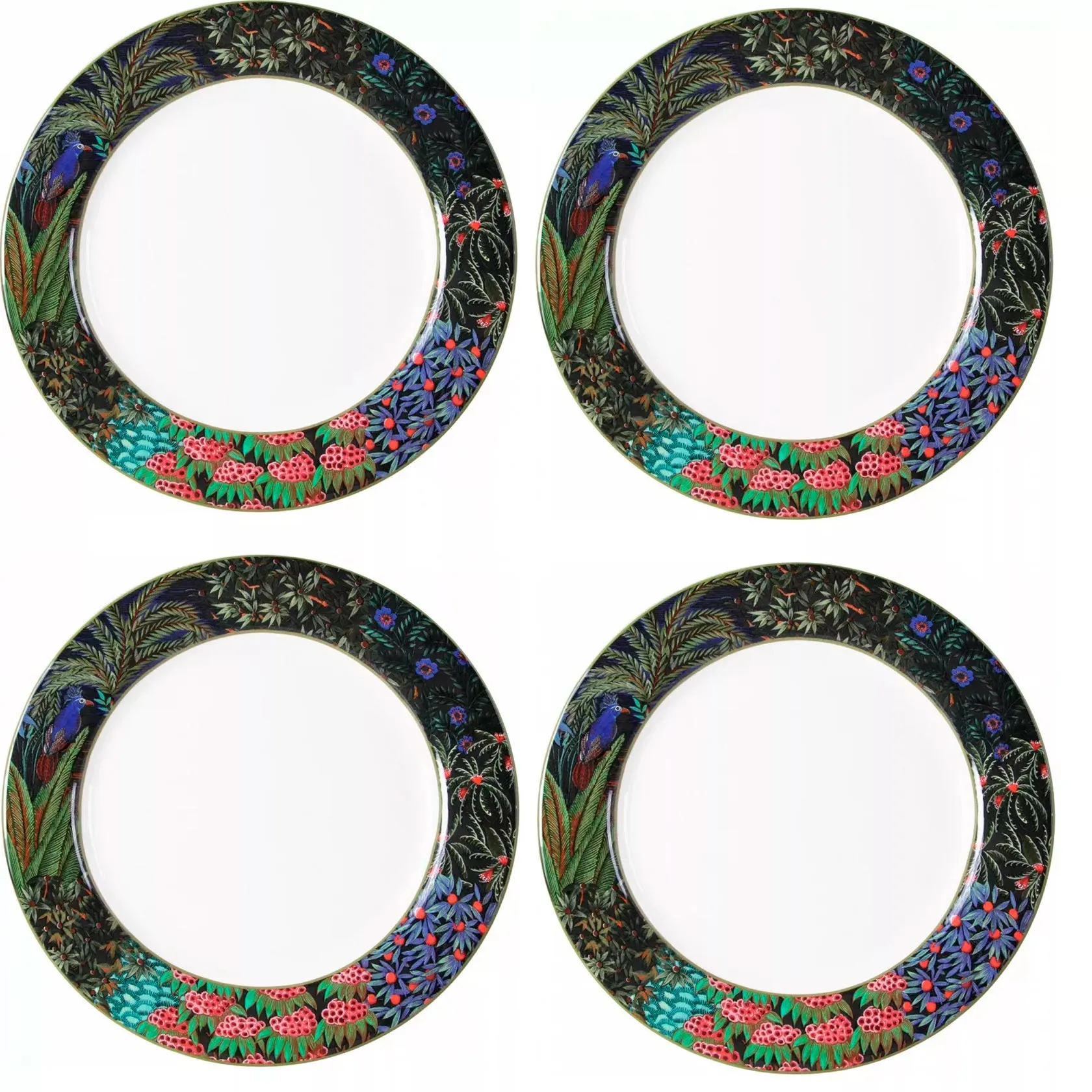 Set of 4 dinner plates