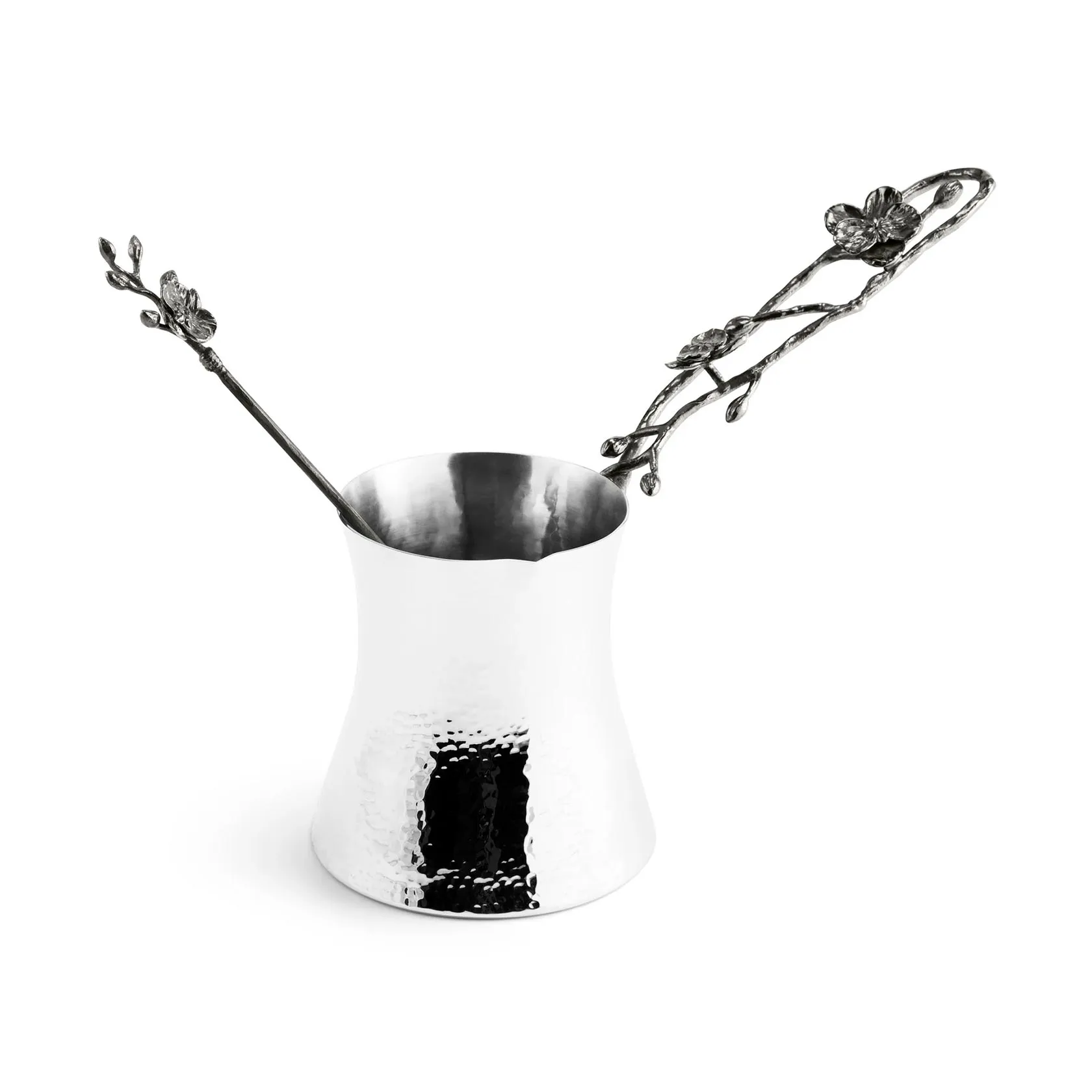Coffee pot with spoon