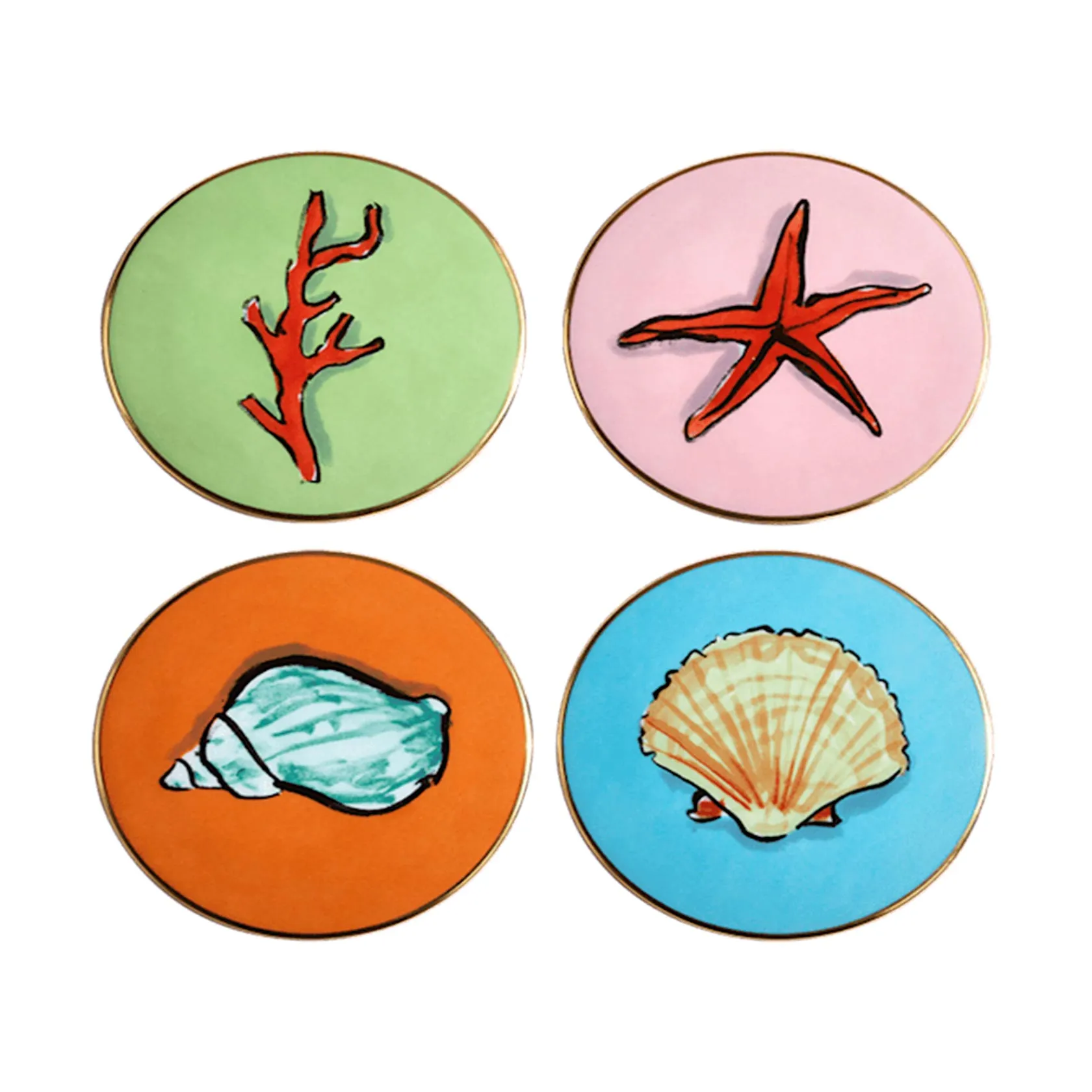 Set of 4 coasters