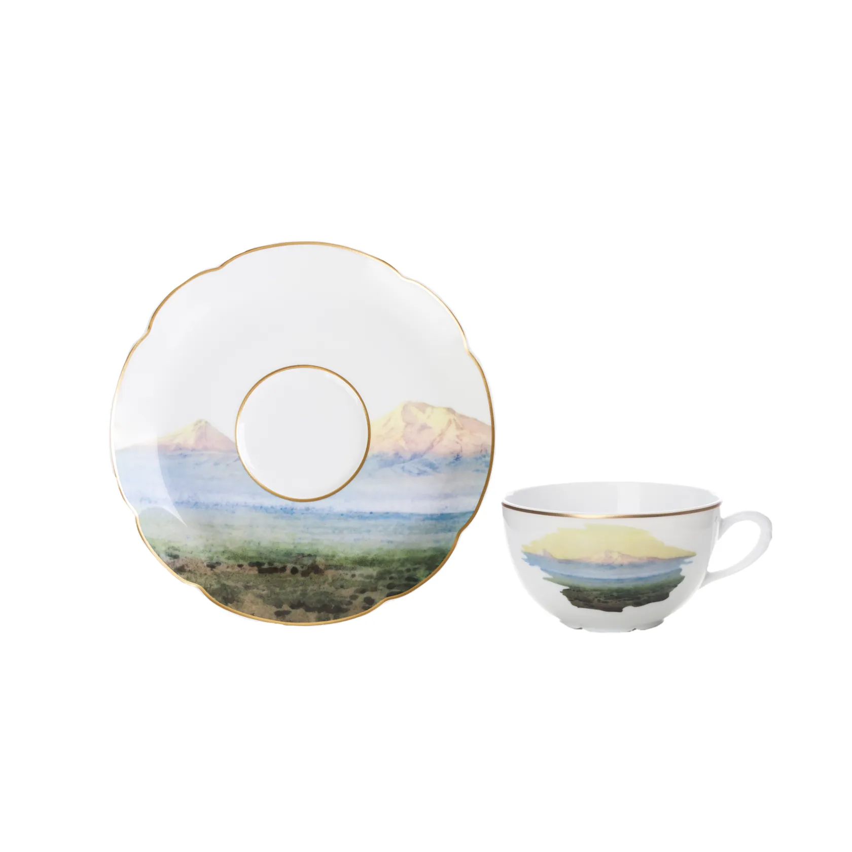 Tea cup and saucer