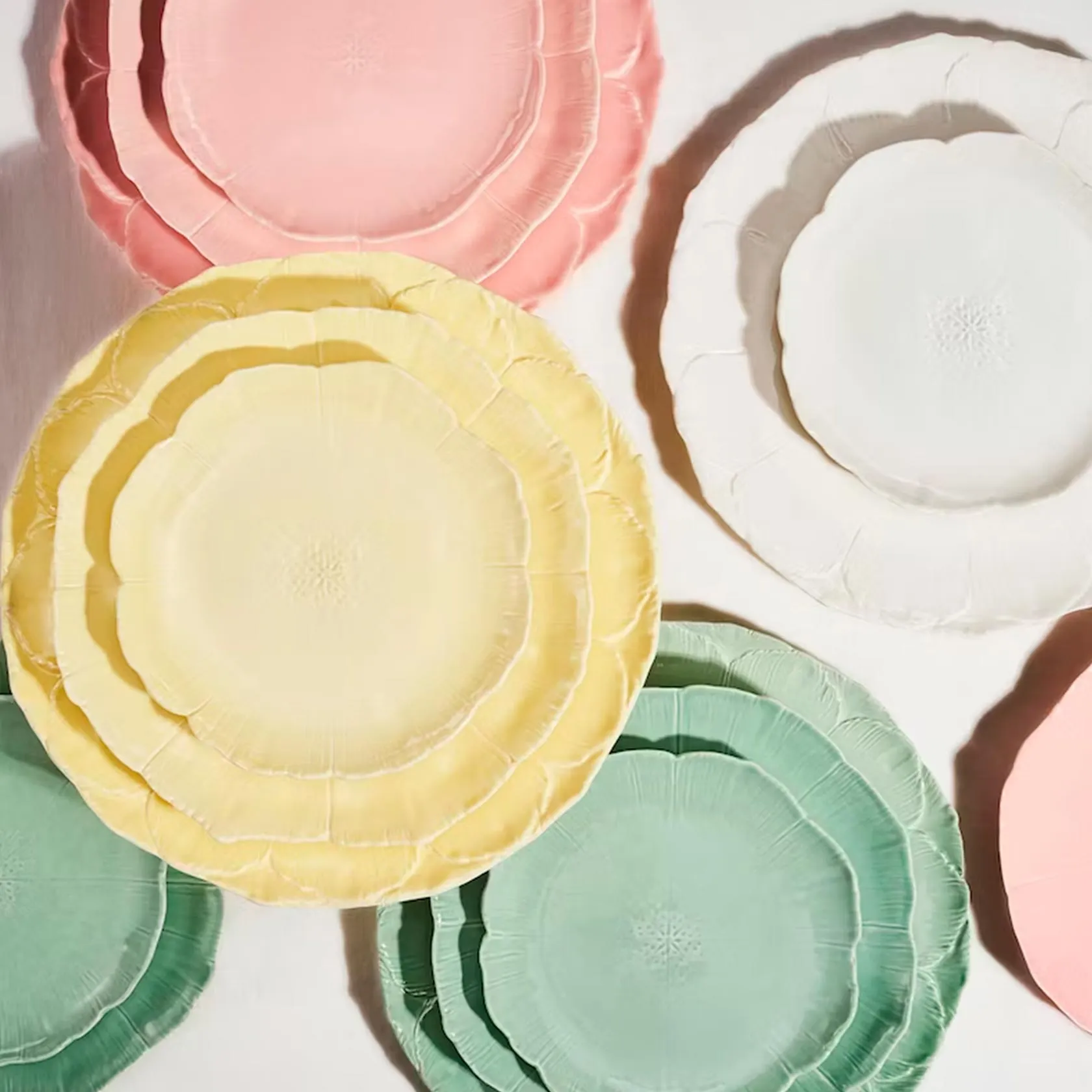 Set of 2 dessert plates