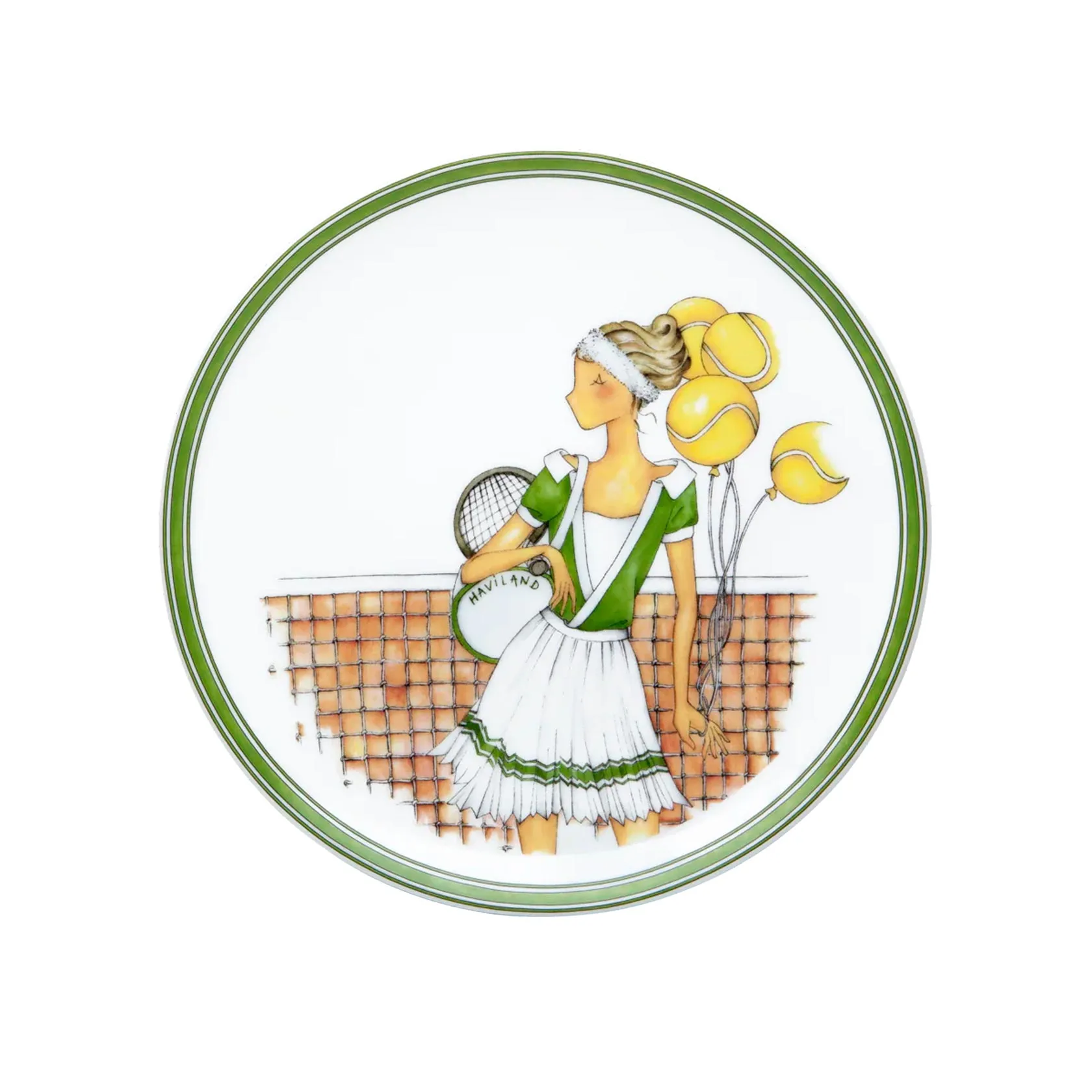 Set of 2 dessert plates