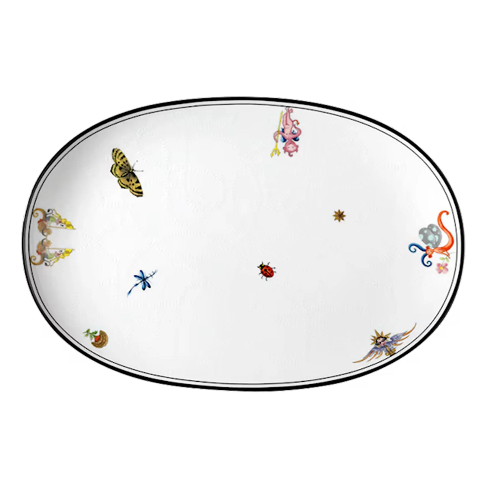 Oval dish