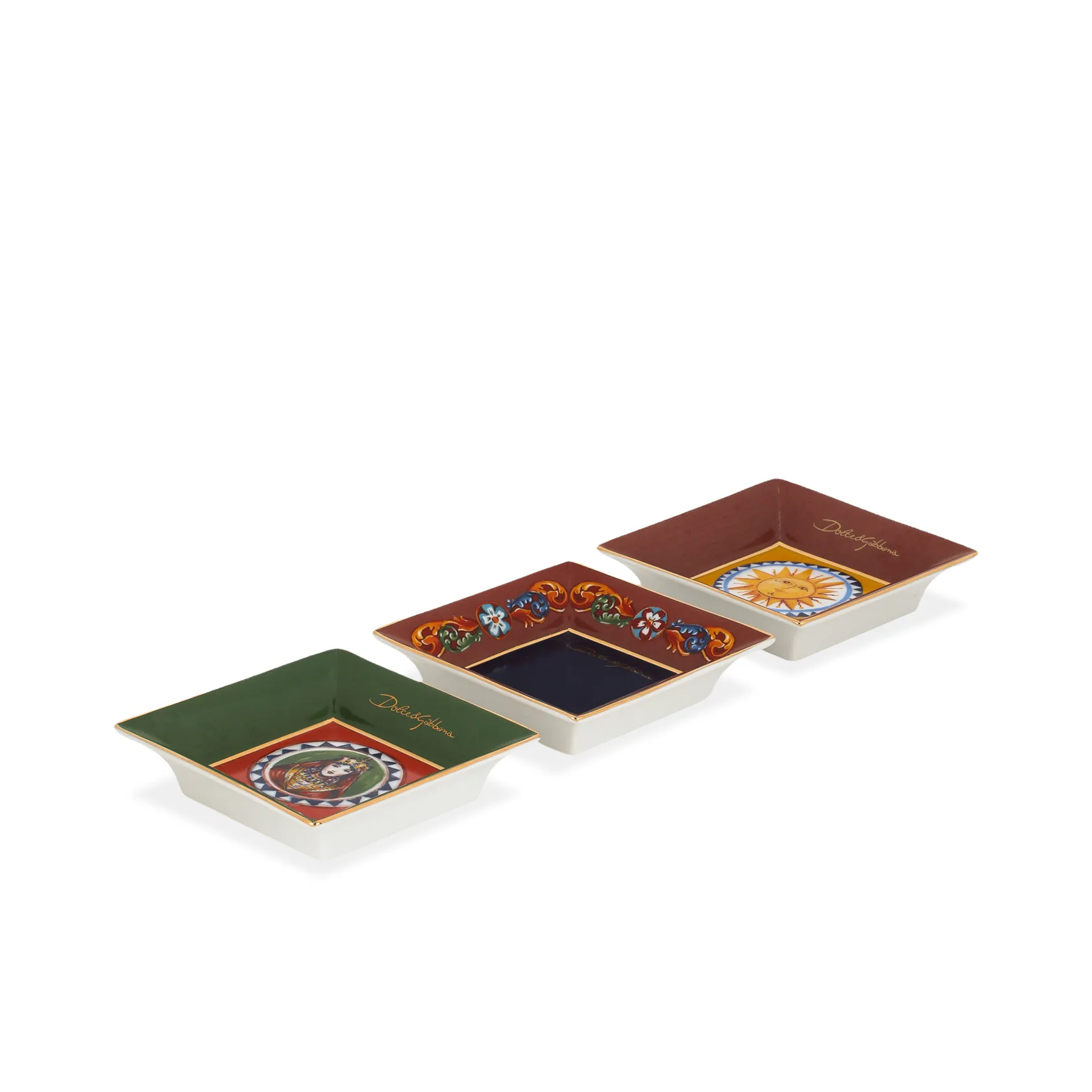 Set of 3 decorative plates