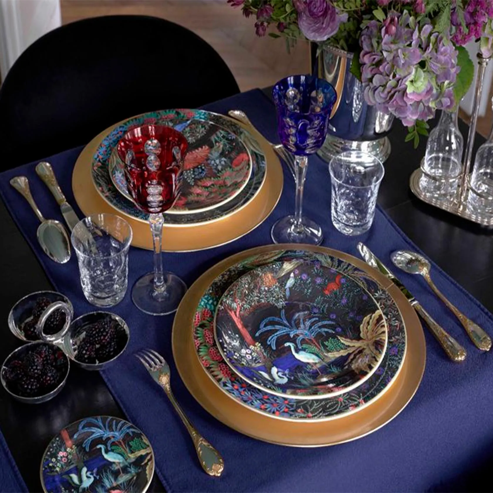 Set of 4 dinner plates